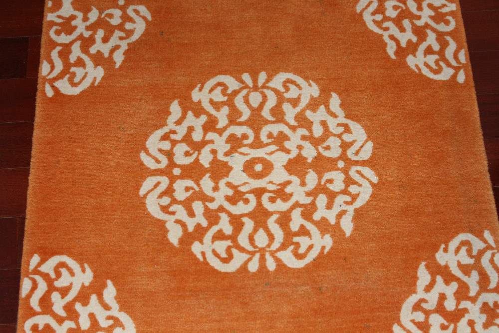 Stunning Madeline Weinrib Handwoven Carpet Runner