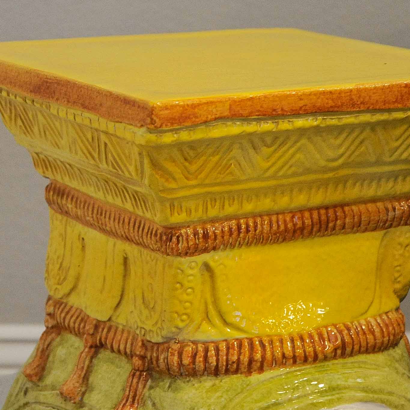 Figural Camel Chinese-Style Garden Seat