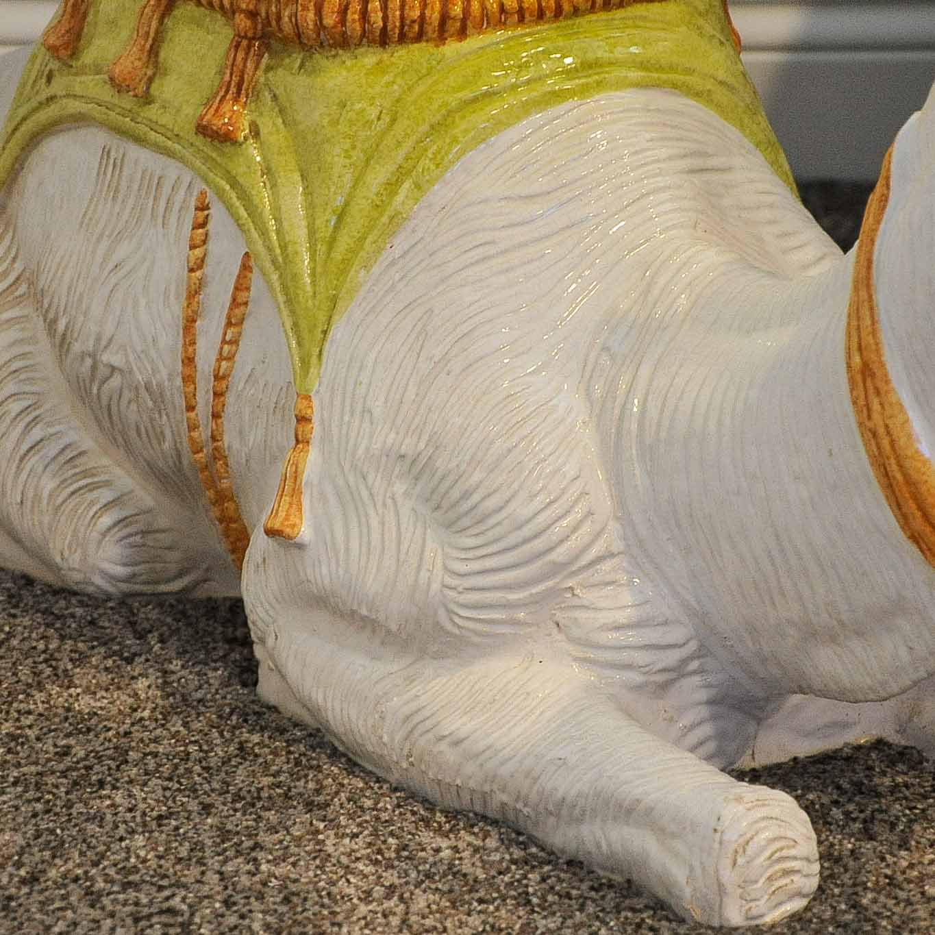 Figural Camel Chinese-Style Garden Seat