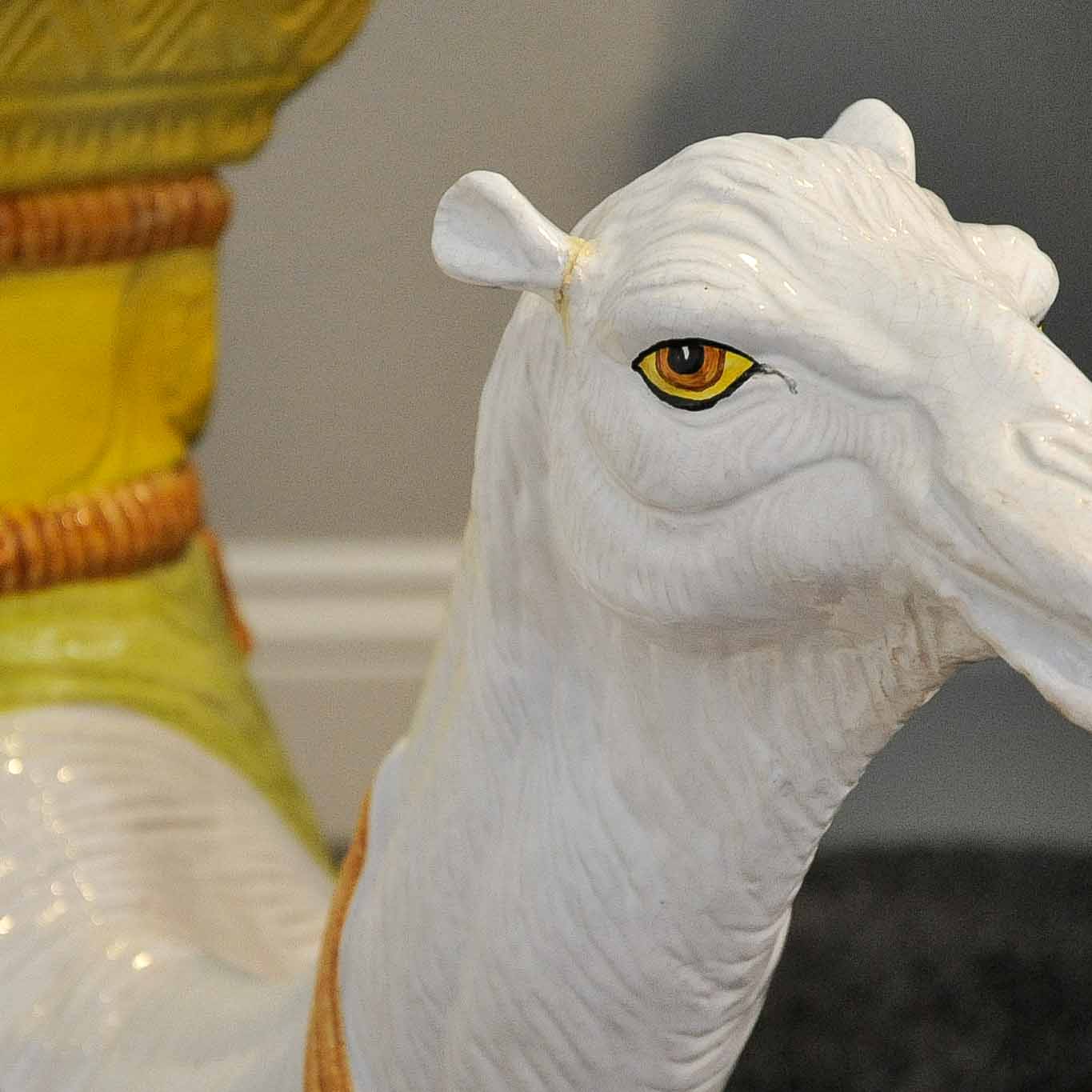 Figural Camel Chinese-Style Garden Seat