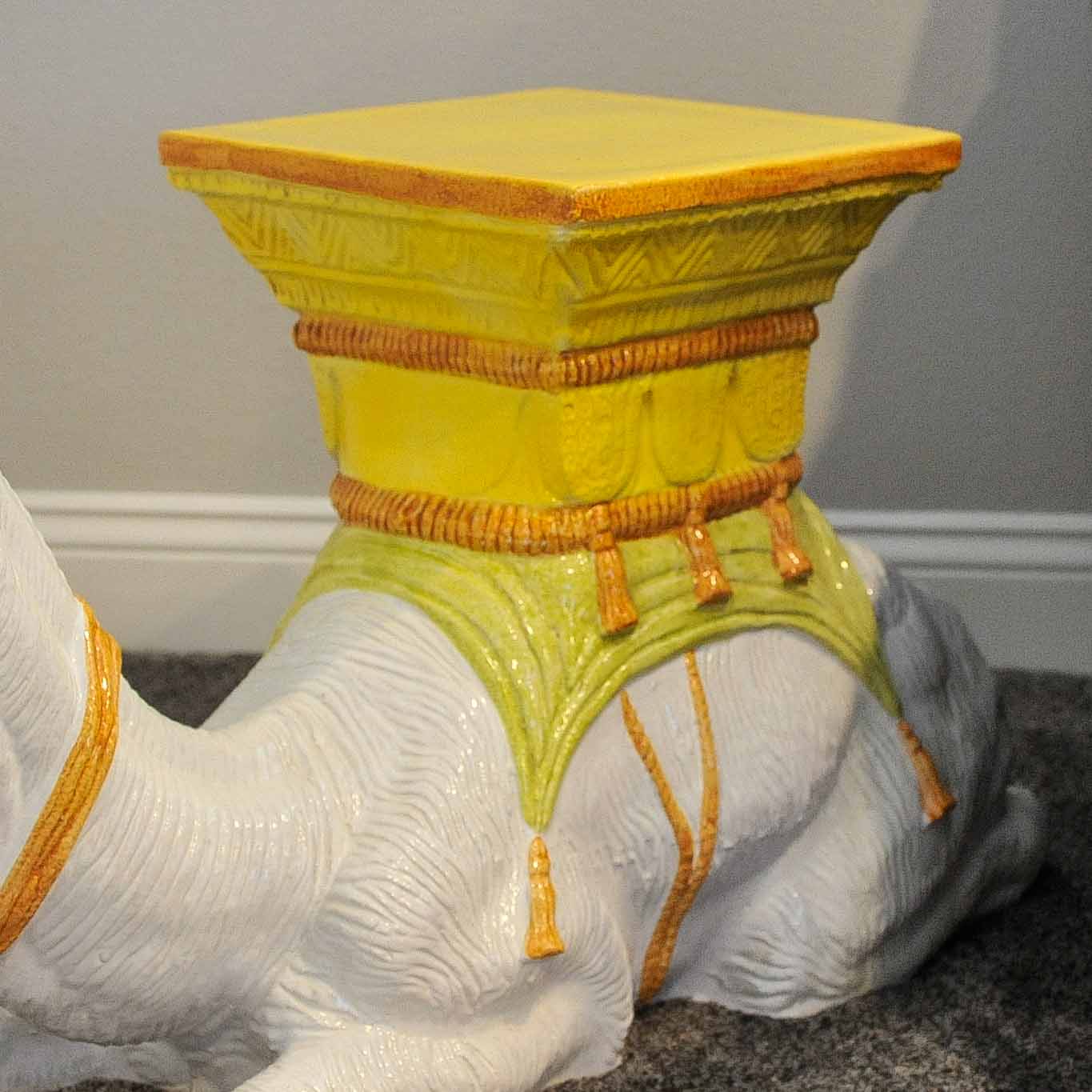 Figural Camel Chinese-Style Garden Seat