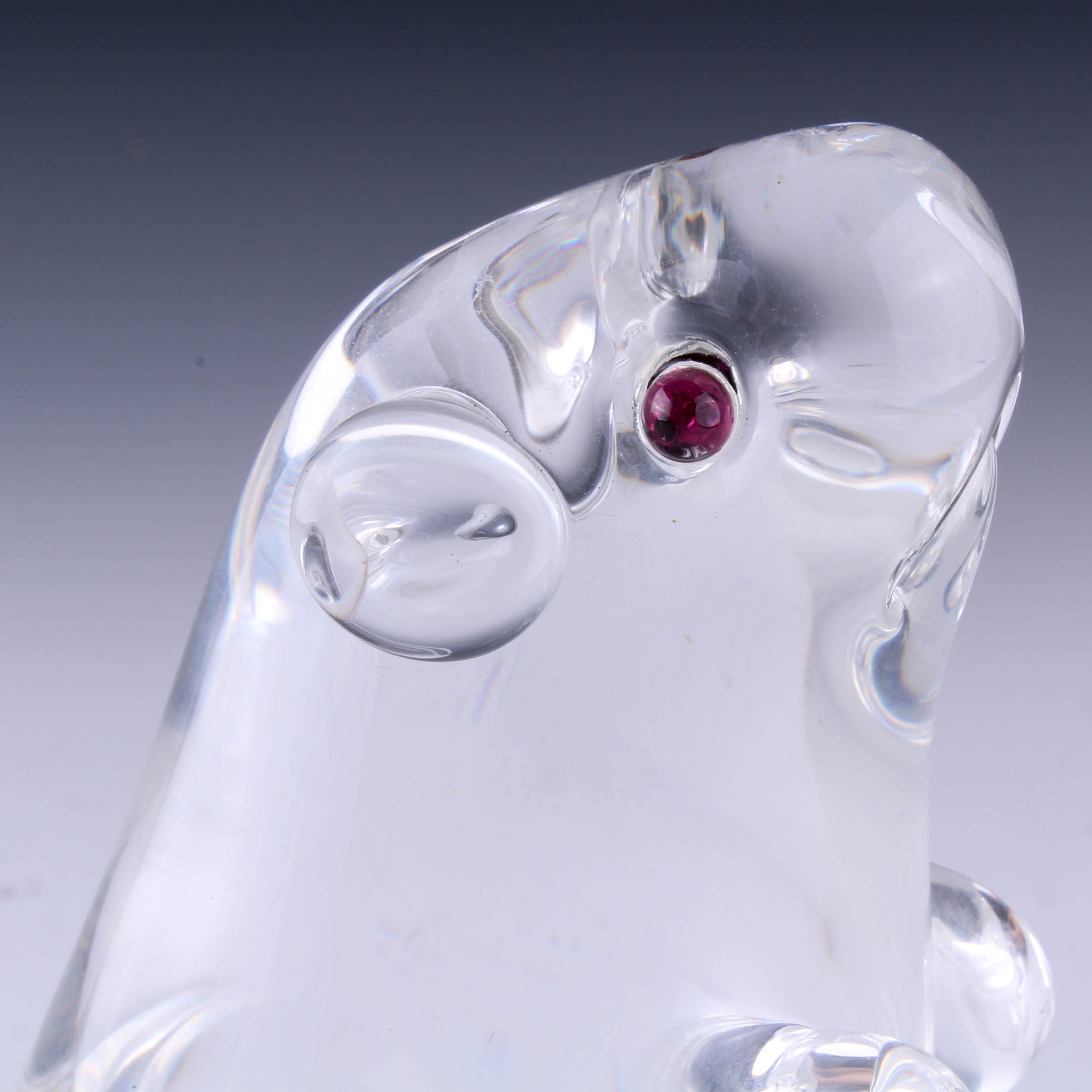Beaver Crystal Figurine by Steuben