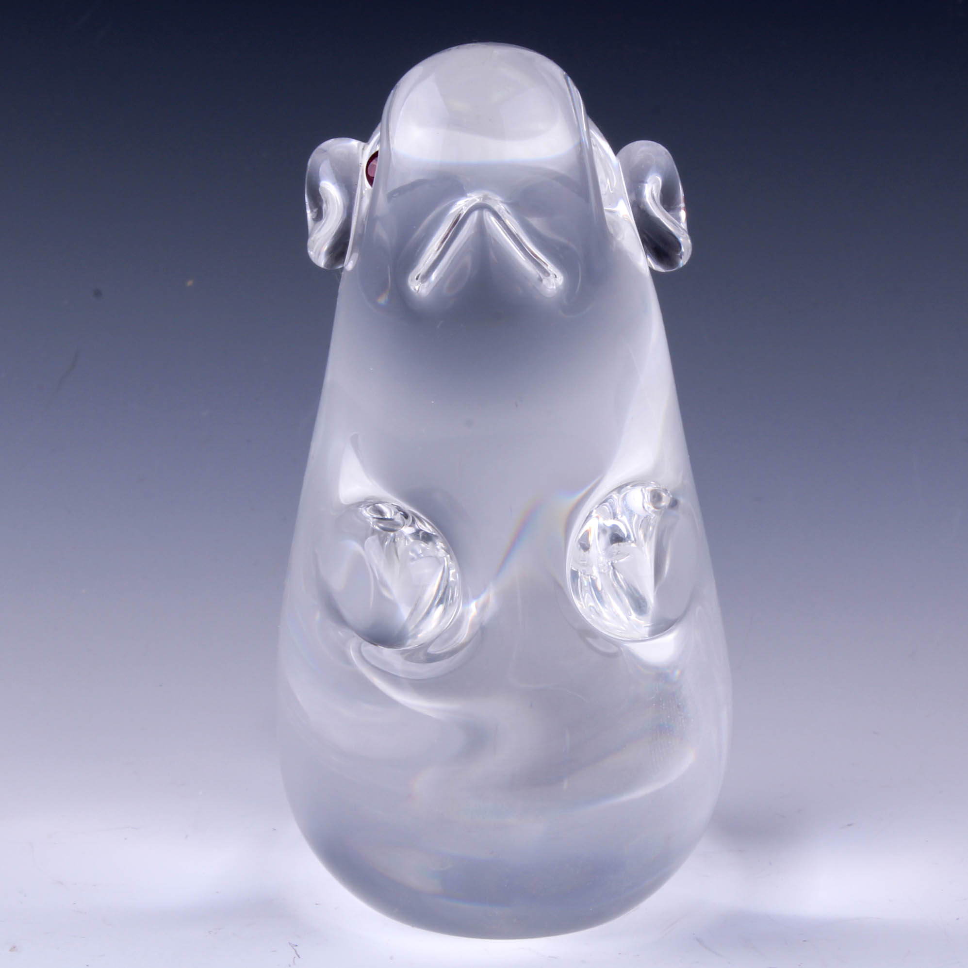 Beaver Crystal Figurine by Steuben