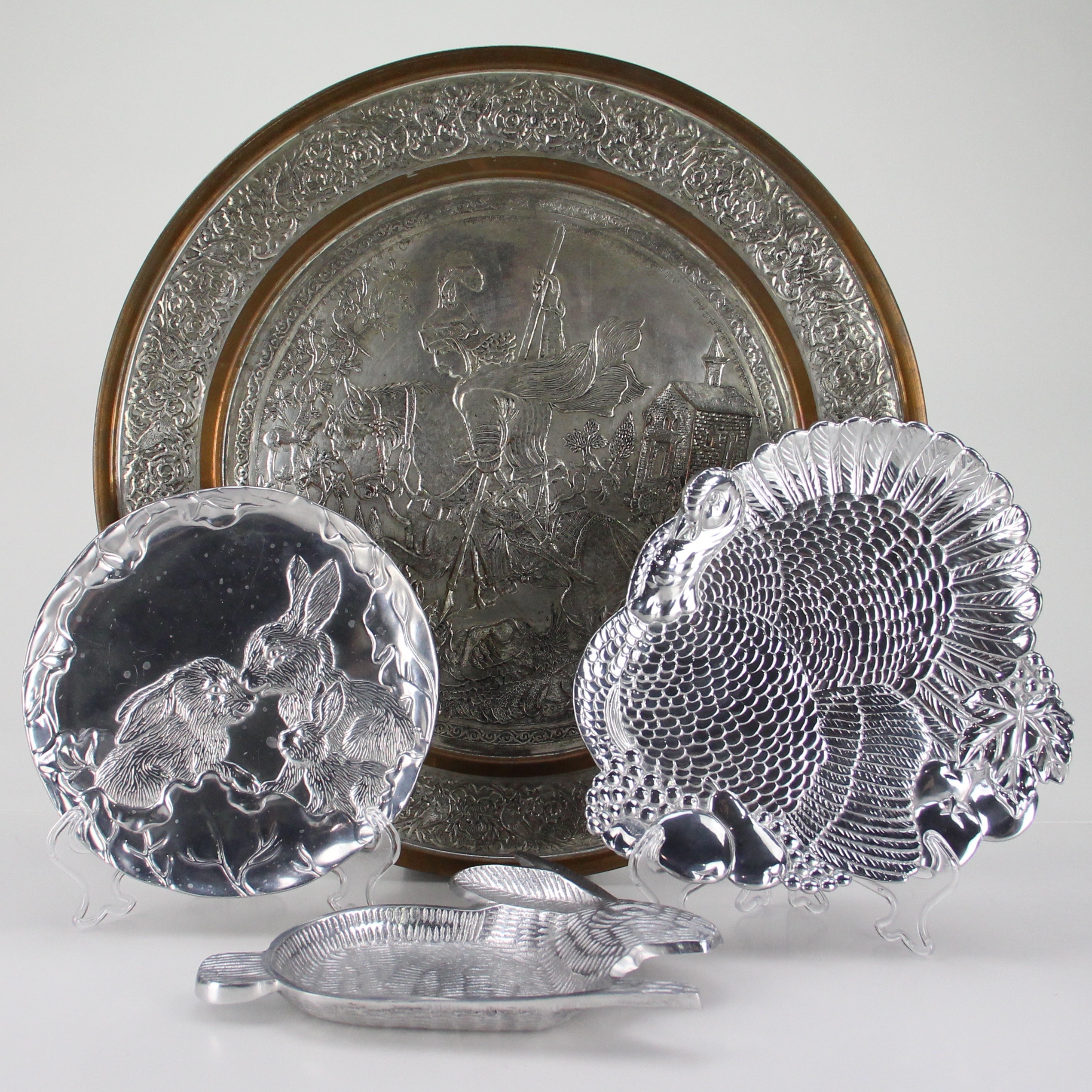 Pewter and Metal Trays
