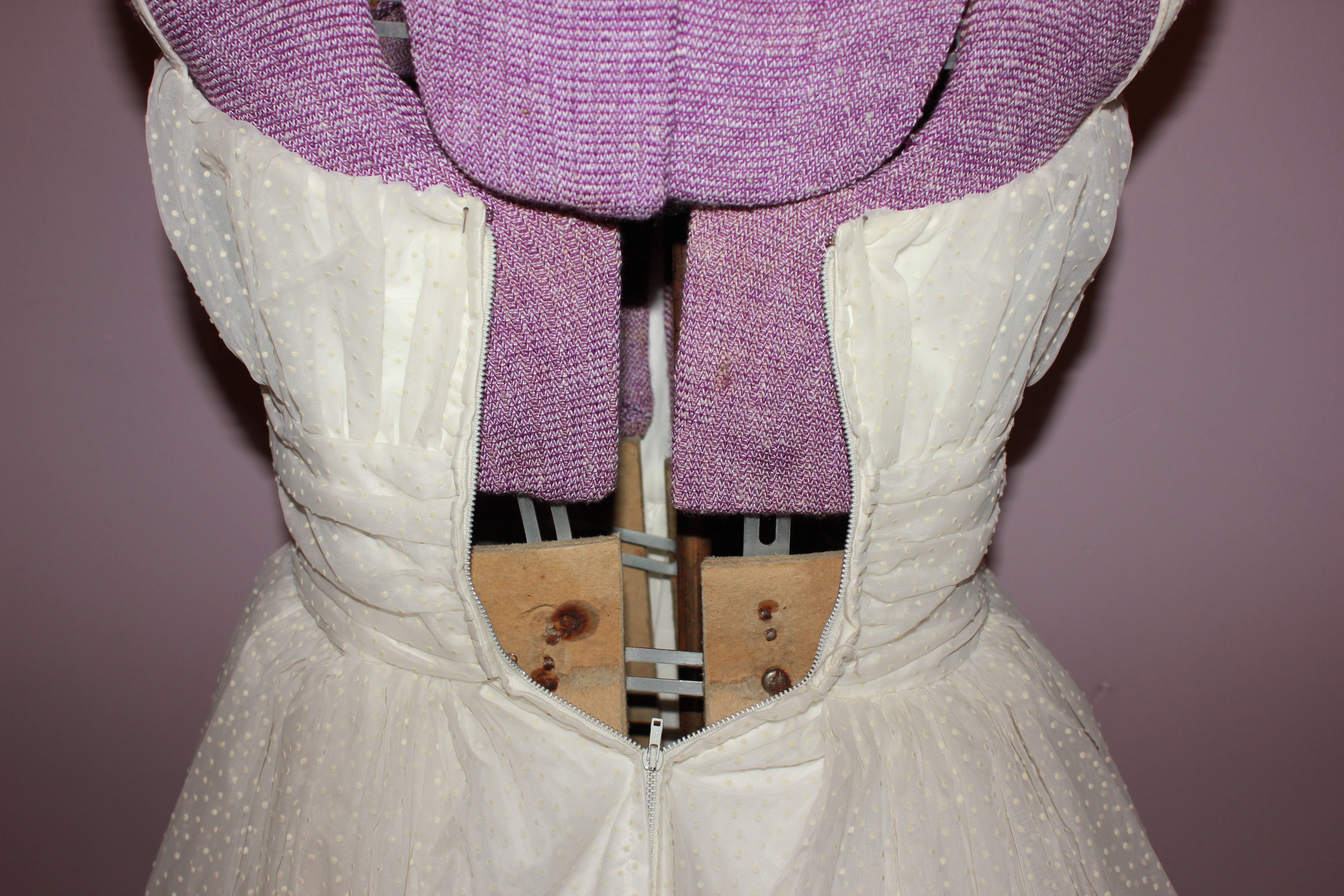 Vintage Formal Dress with Shawl