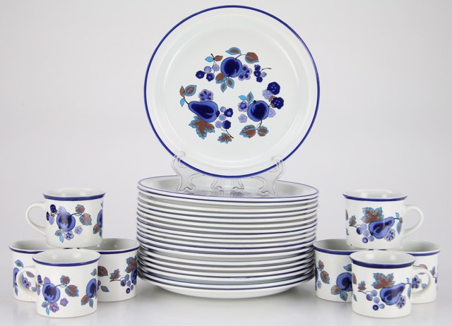 Royal Doulton 'Festival' Pattern Plates and Cups