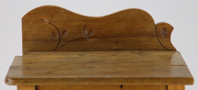 Small Oak Cabinet with Drawers