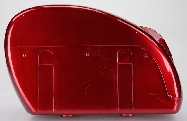 A1 Motorcycle Hard Case Saddle Bags with Helmet