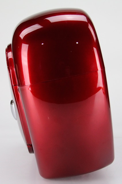 A1 Motorcycle Hard Case Saddle Bags with Helmet