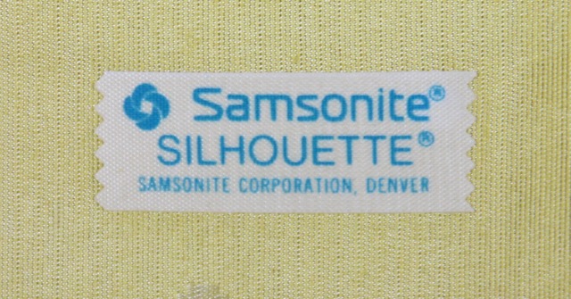 Vintage Yellow Hard Shell Suitcases