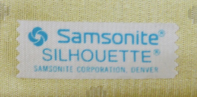 Vintage Yellow Hard Shell Suitcases