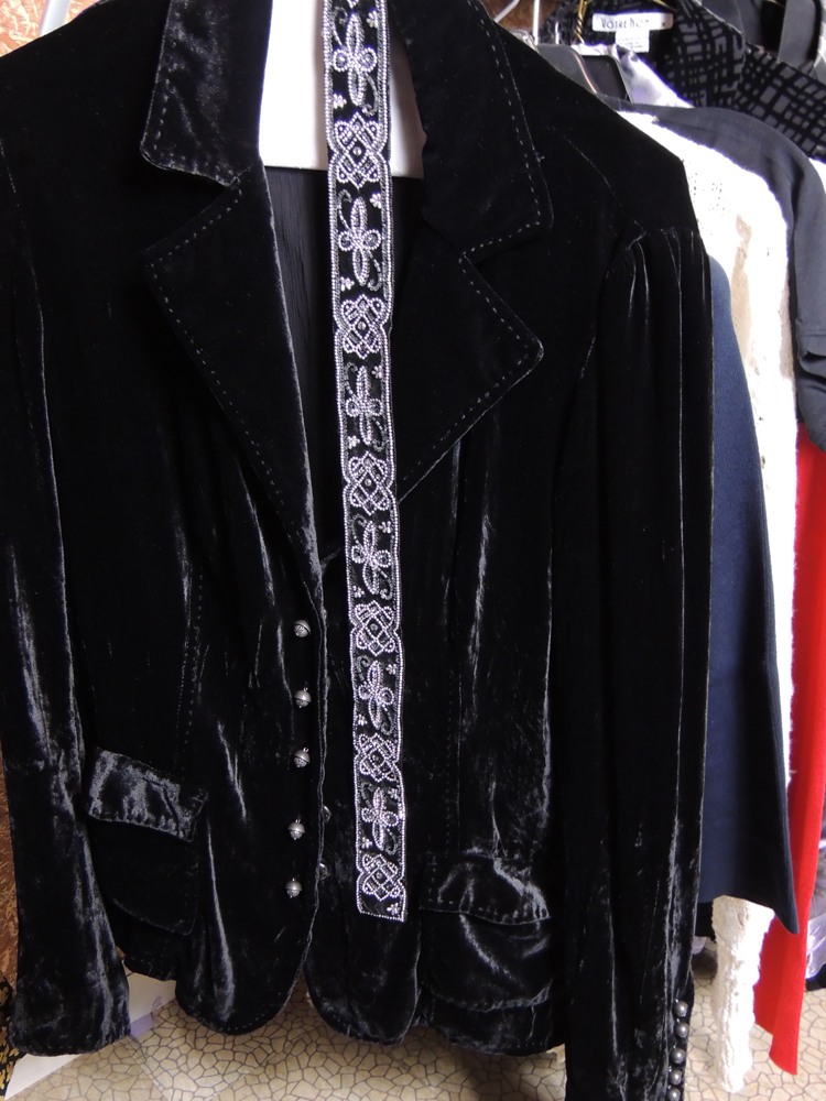 Women's Designer Fashions Including a Salvatore Ferragamo Print Blouse