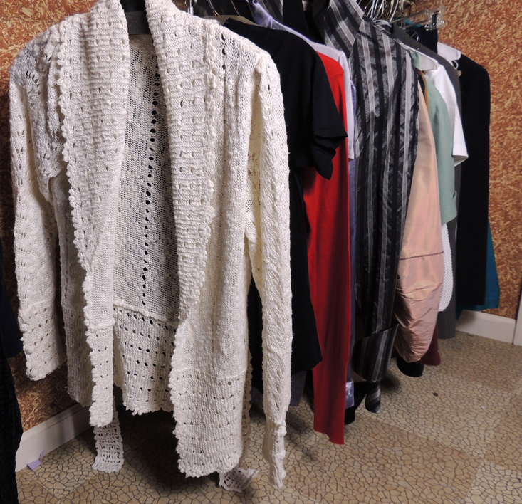 Women's Designer Fashions Including a Salvatore Ferragamo Print Blouse