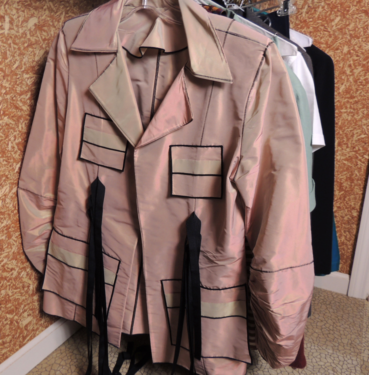 Women's Designer Fashions Including a Salvatore Ferragamo Print Blouse