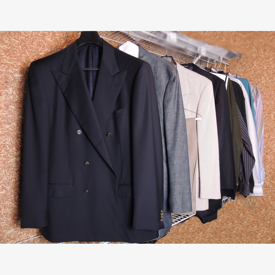 Men's Designer Suits and Dress Shirts Including Ermenegildo Zegna