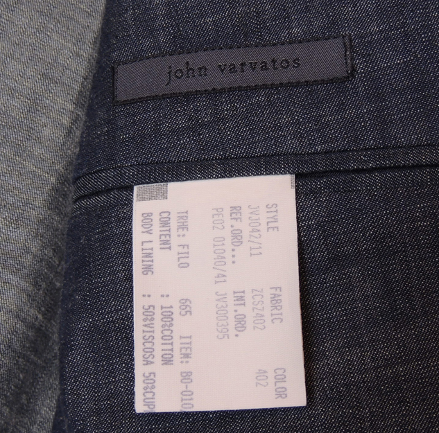 Men's Designer Suits and Dress Shirts Including Ermenegildo Zegna