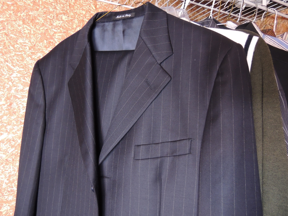 Men's Designer Suits and Dress Shirts Including Ermenegildo Zegna