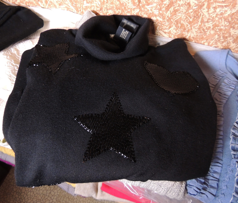 Large Selection of Sweaters Including Cashmere and Designer Labels