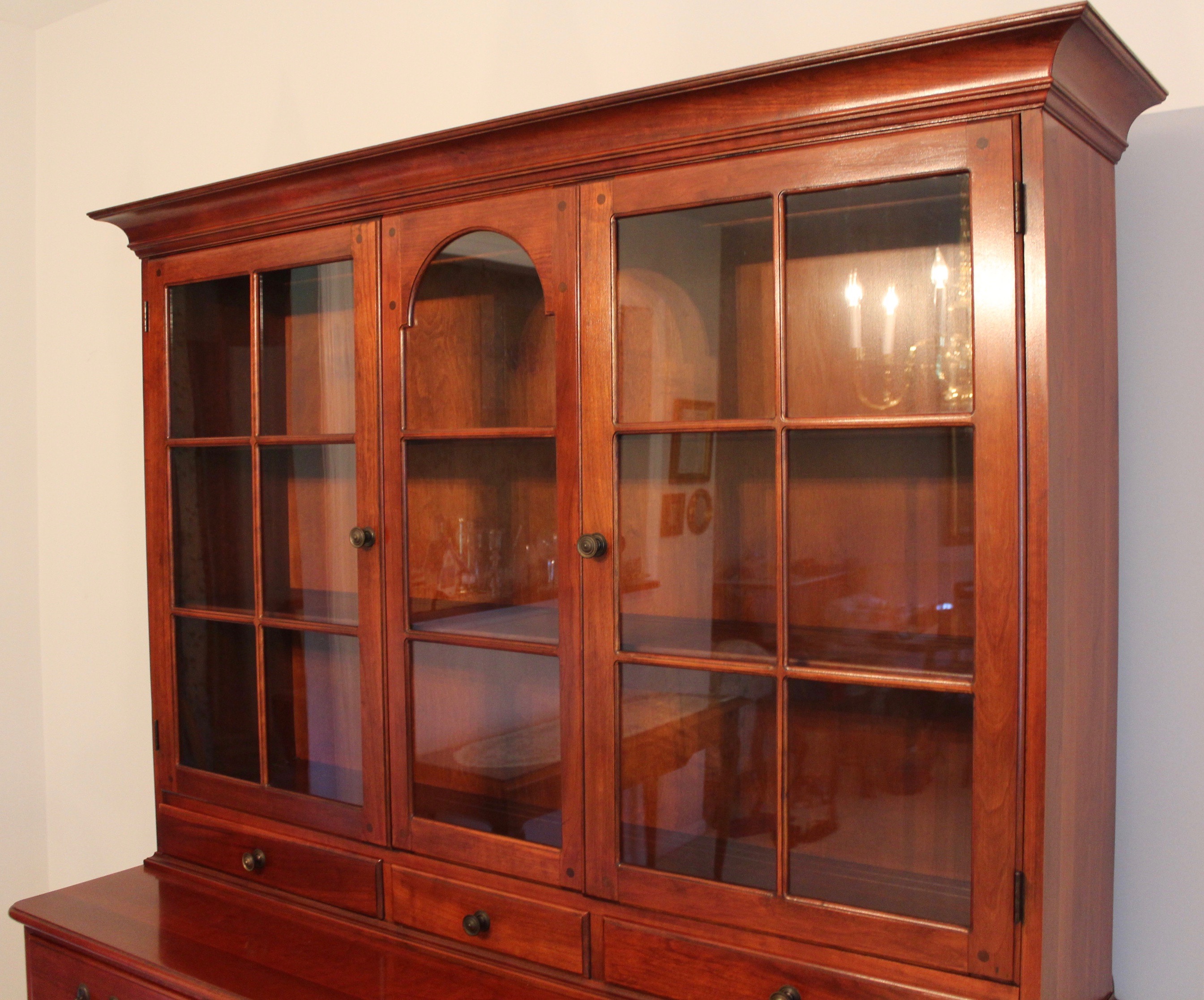 Vintage Pennsylvania House Cherry China Cabinet