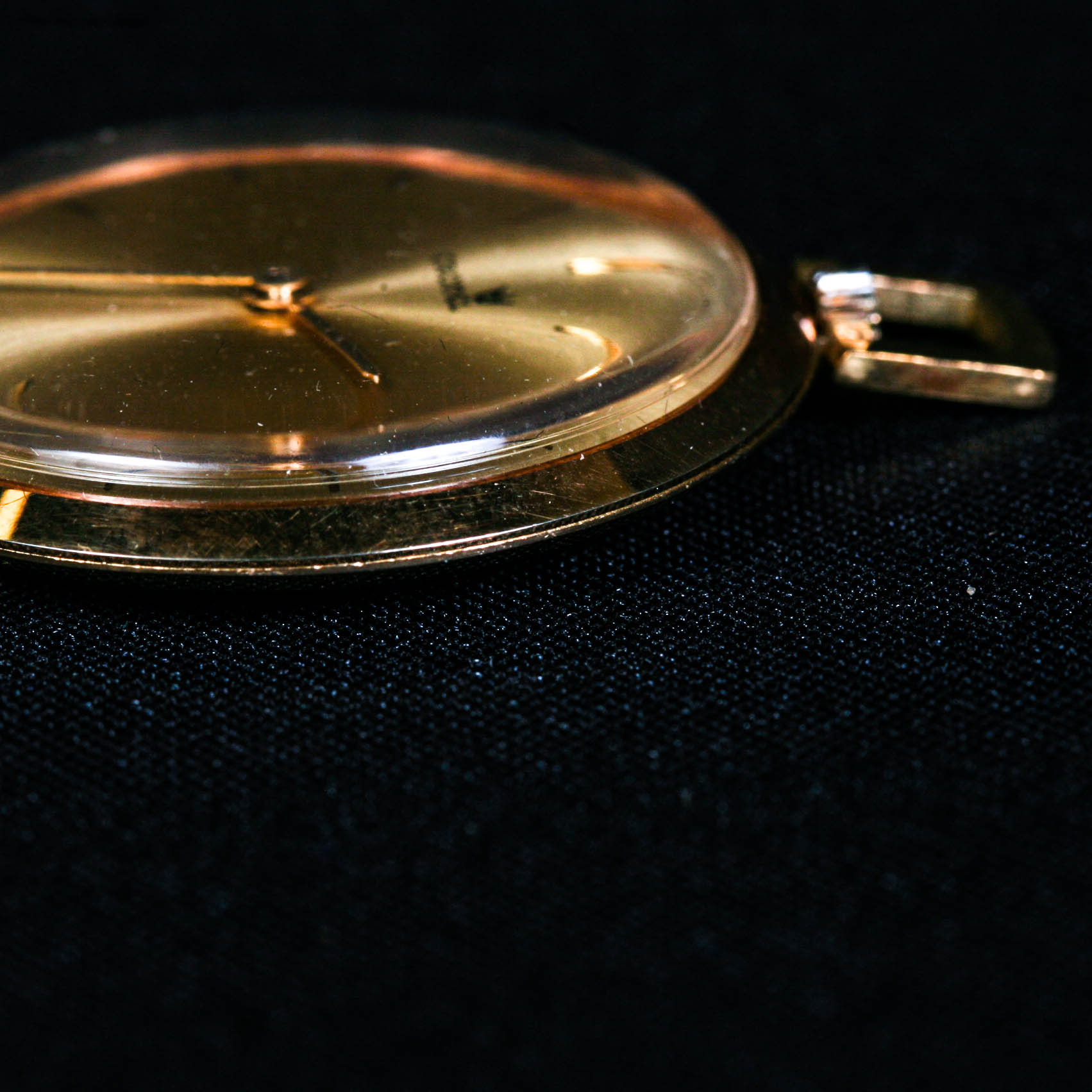 Stroun Bros. Swiss Movement Cronel (1970/71) Gold Plated Pocket Watch