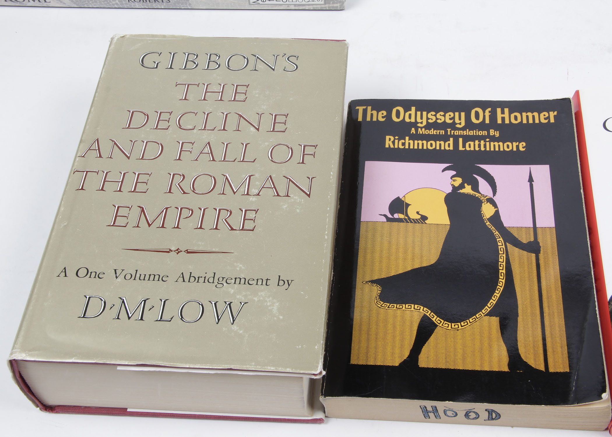 Collection of History Books on Ancient Rome and Egypt