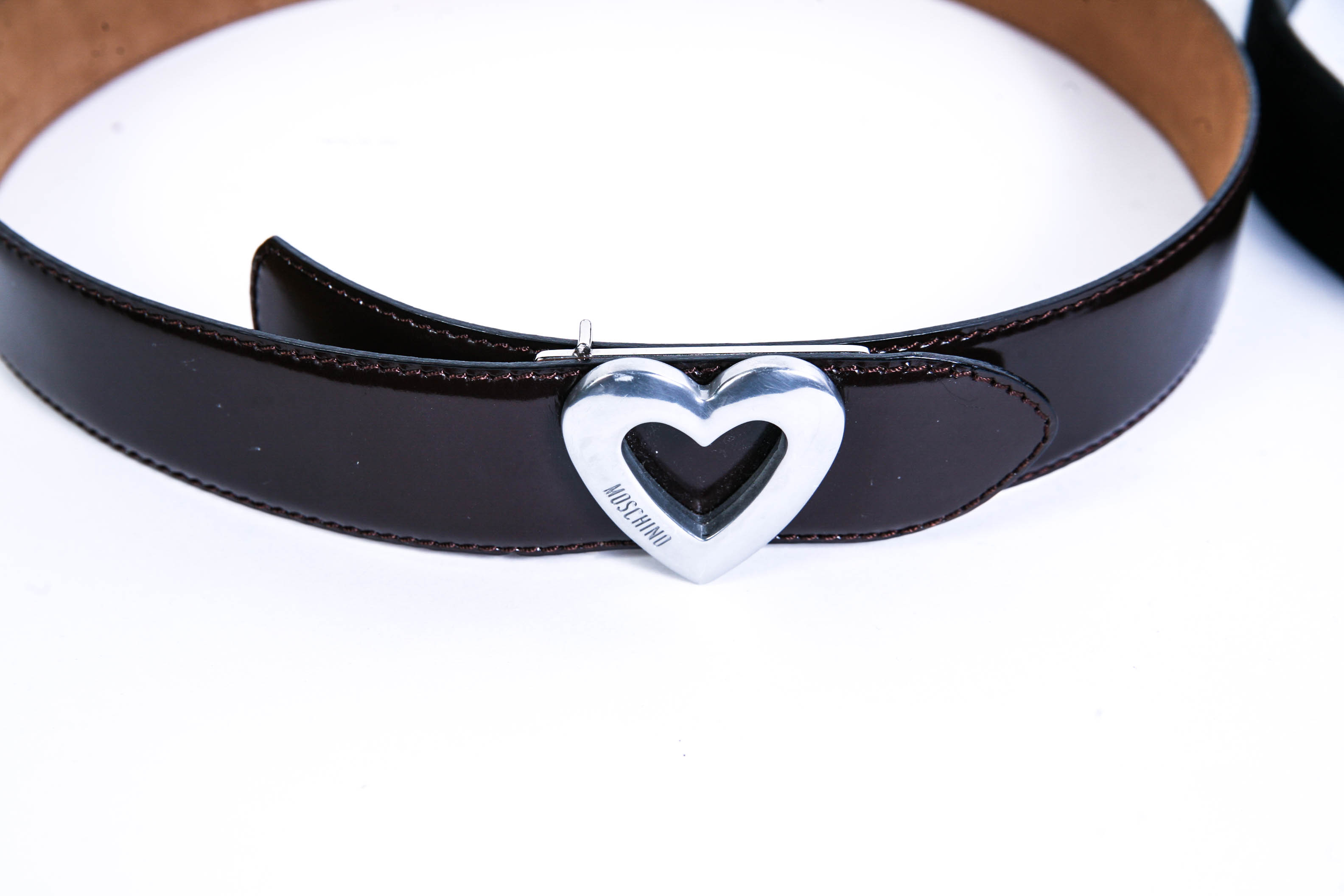 Prada and Moschino Designer Belts