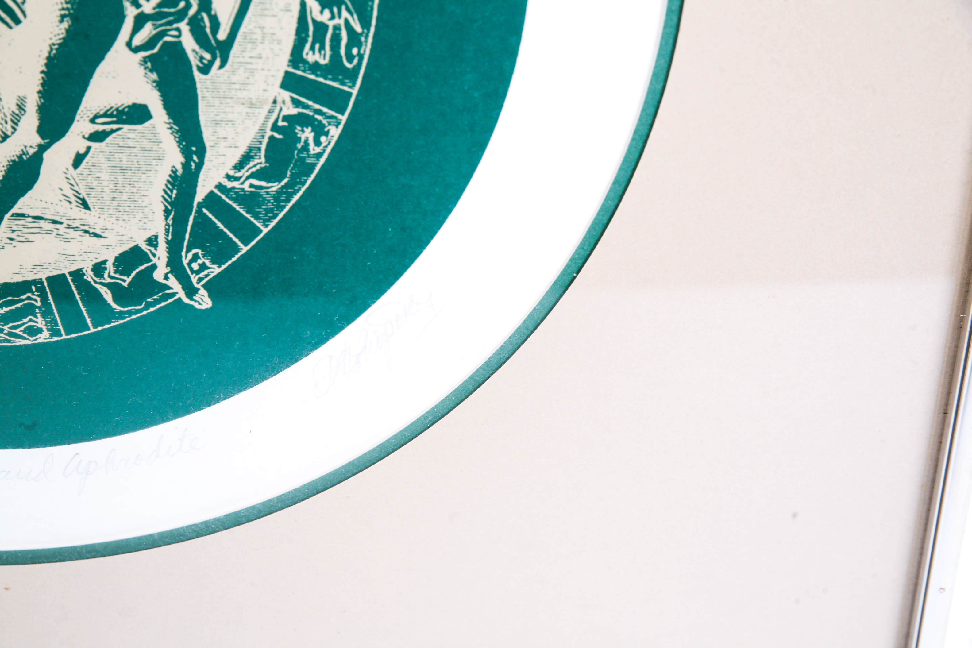 Vintage Mythological Serigraph