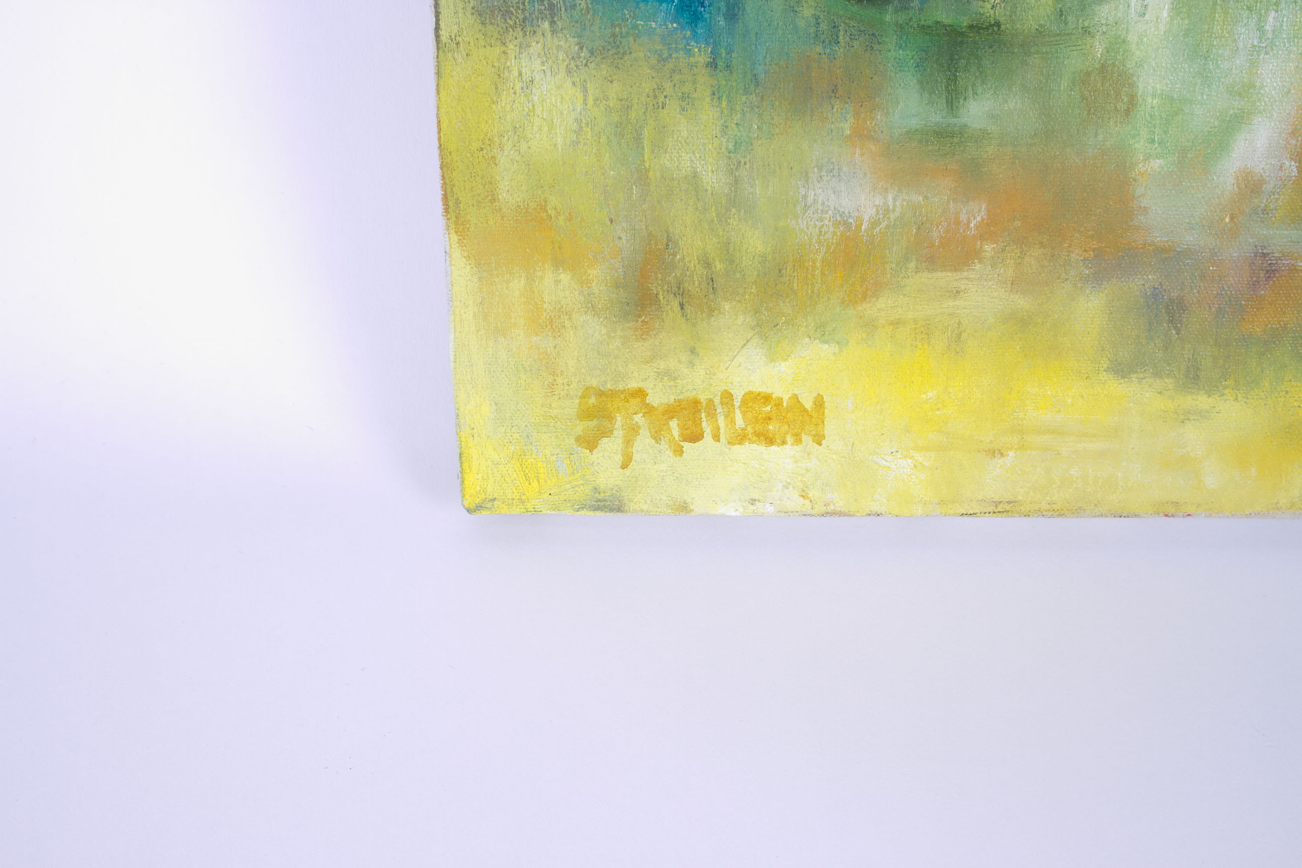 Signed Still Life Oil on Canvas