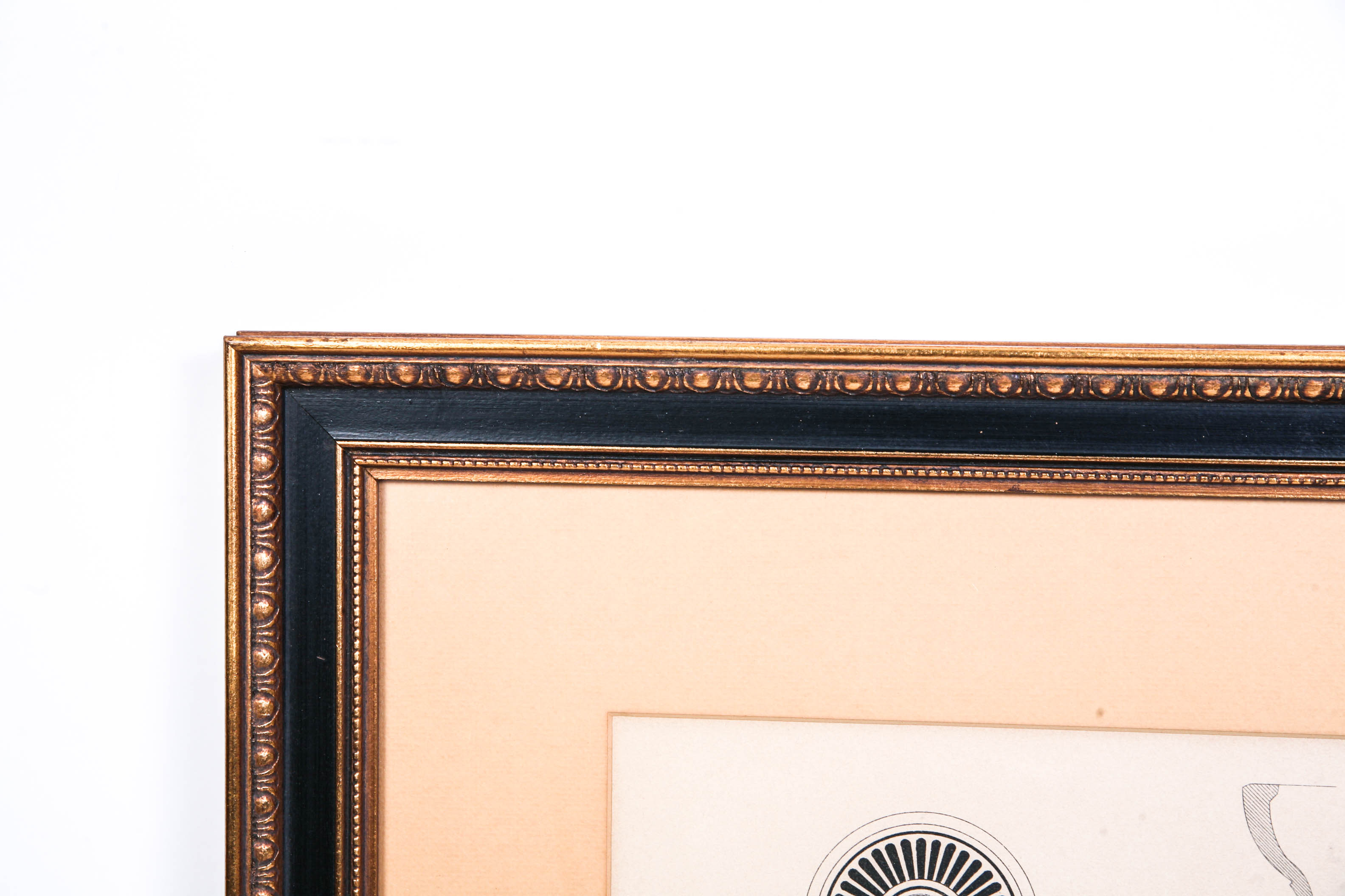 Etching of Two Greek Lekythens