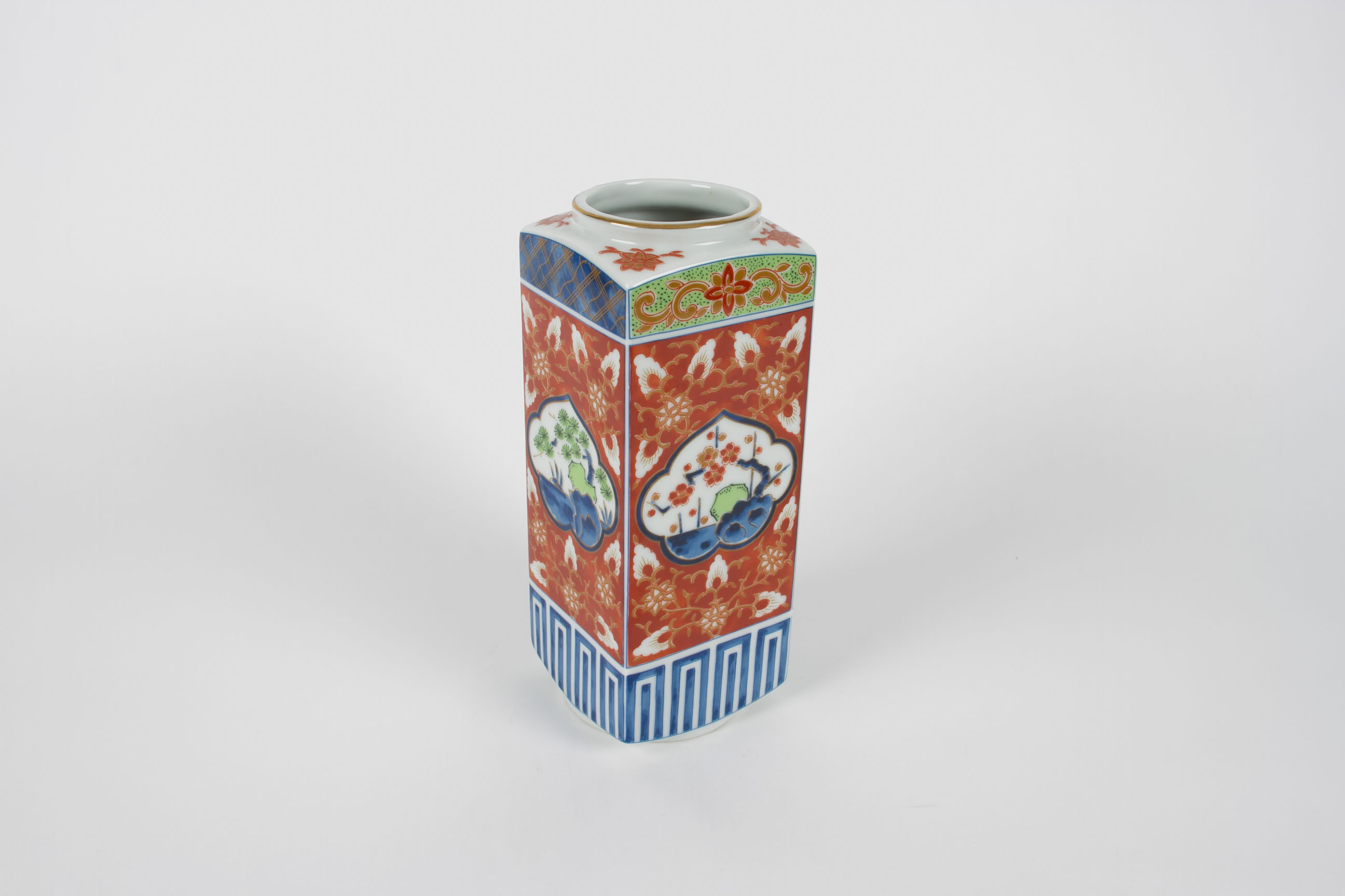 Japanese Floral Vase