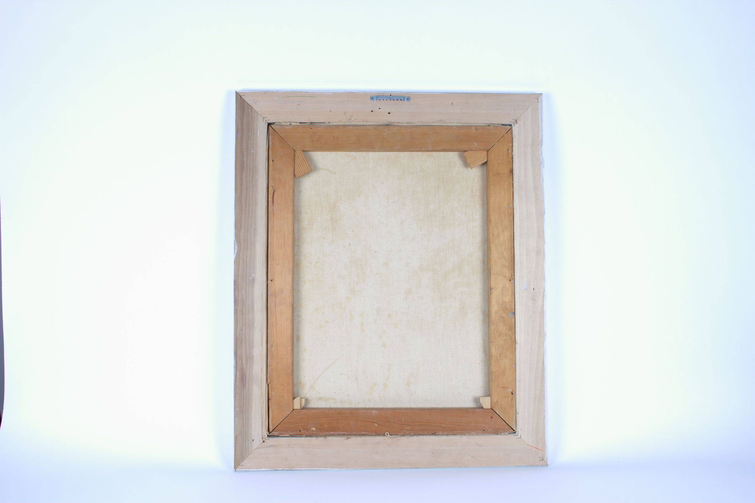 Mid-20th Century JESS Signed Floral Still Life Oil on Canvas