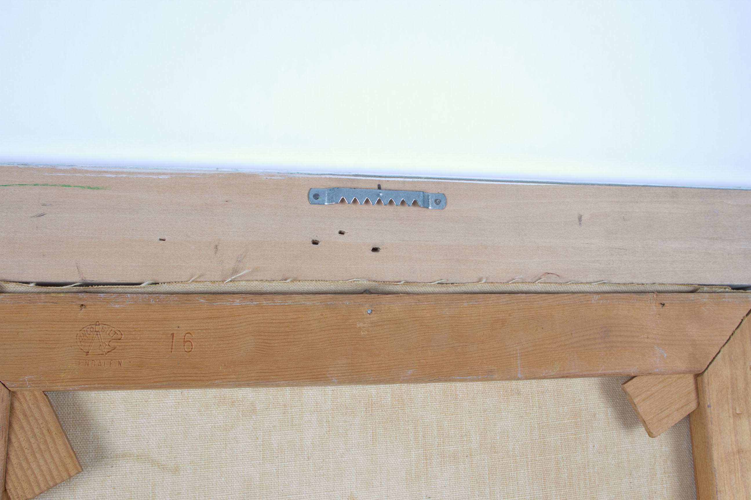 Mid-20th Century JESS Signed Floral Still Life Oil on Canvas