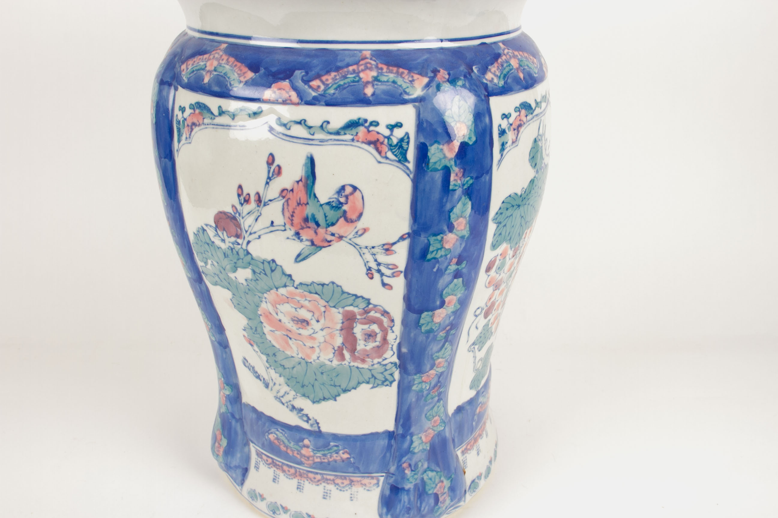 Ceramic Asian Garden Seat