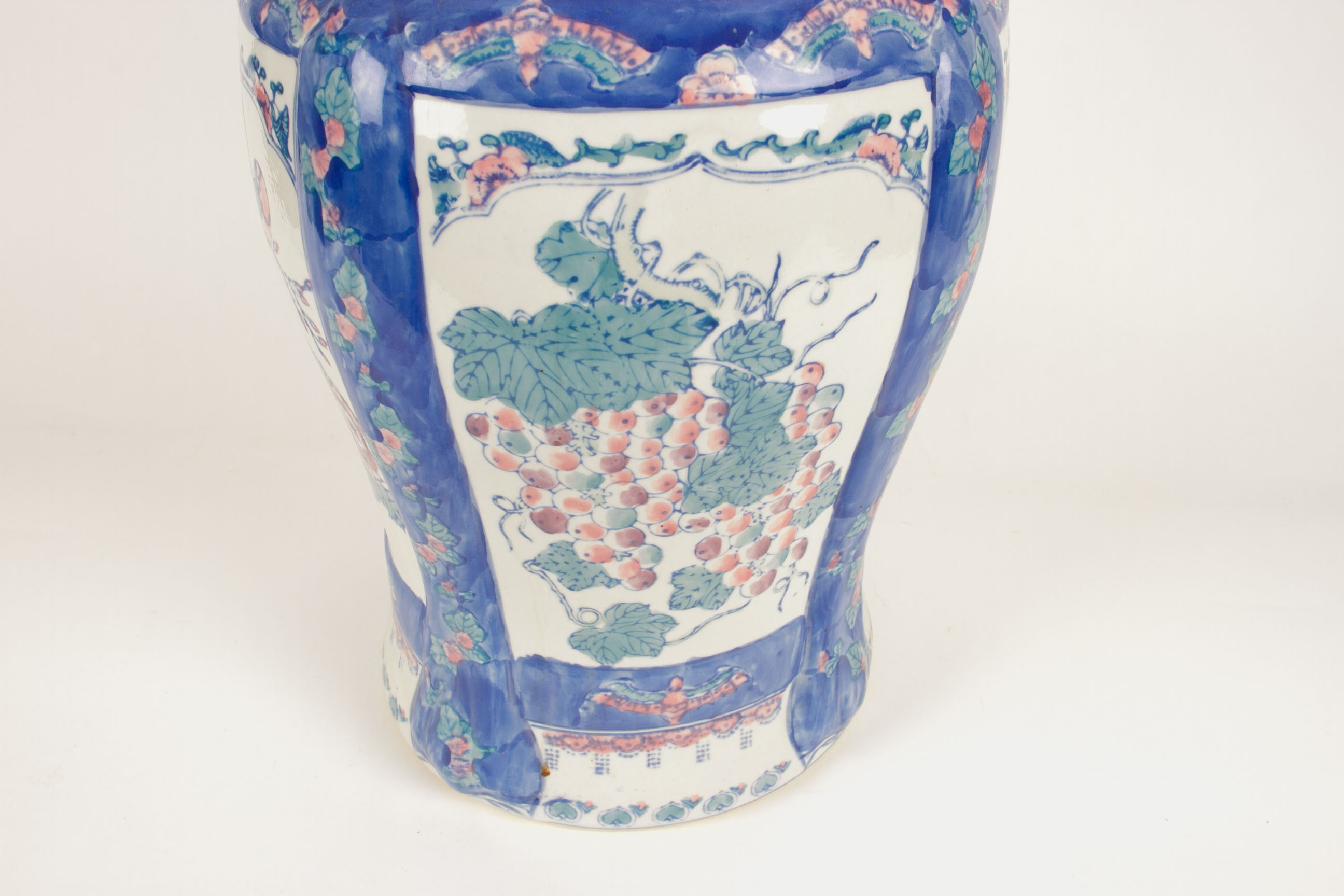 Ceramic Asian Garden Seat