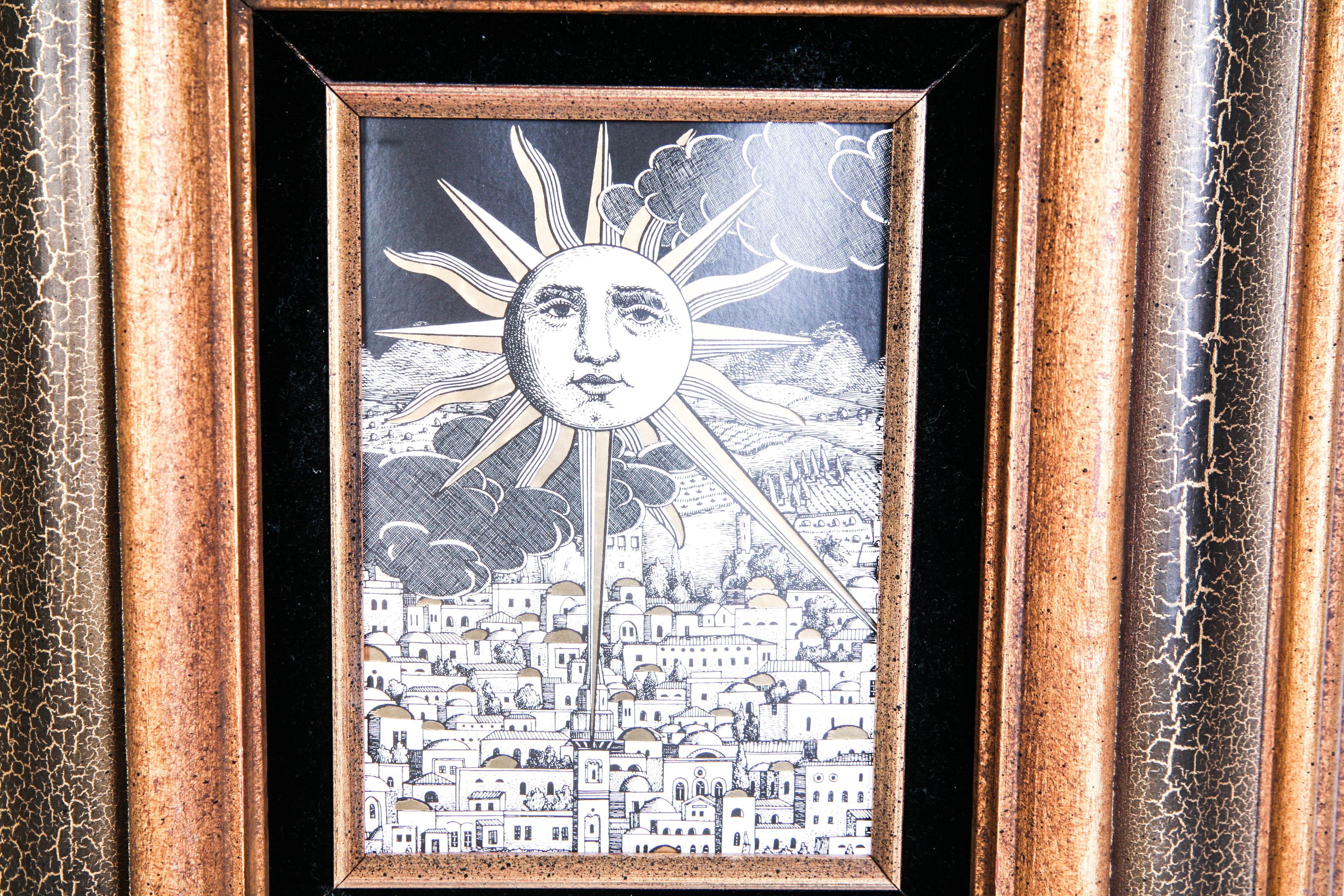 Framed Fornesetti Print