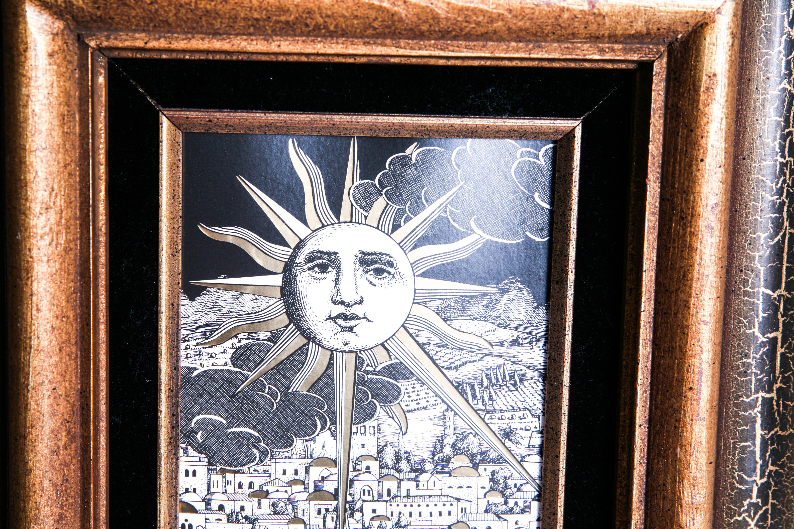 Framed Fornesetti Print