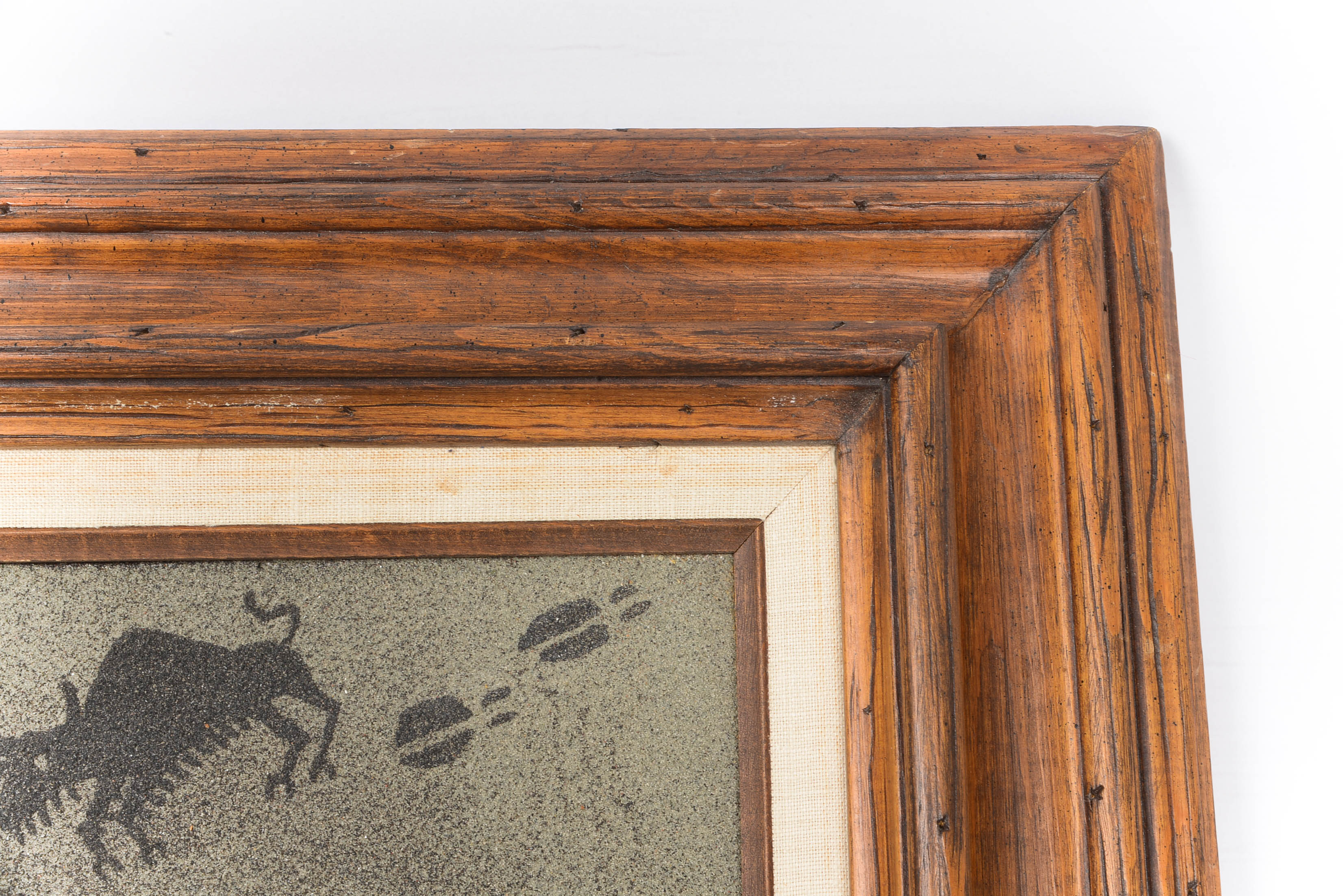 Eugene Baatsoslanii Joe Navajo Sandpainting "Old Warrior"