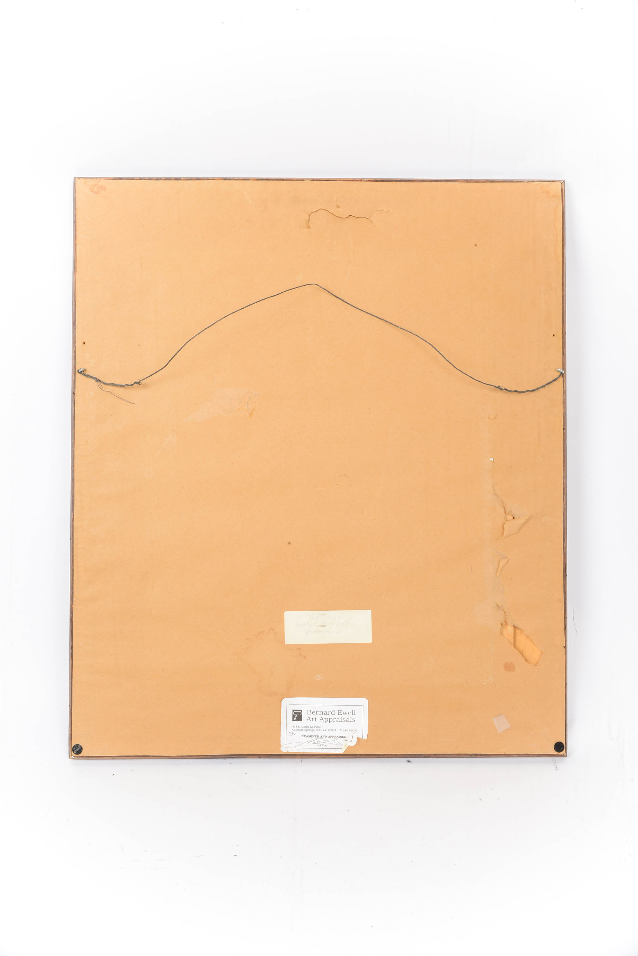 Eugene Baatsoslanii Joe Navajo Sandpainting "Old Warrior"