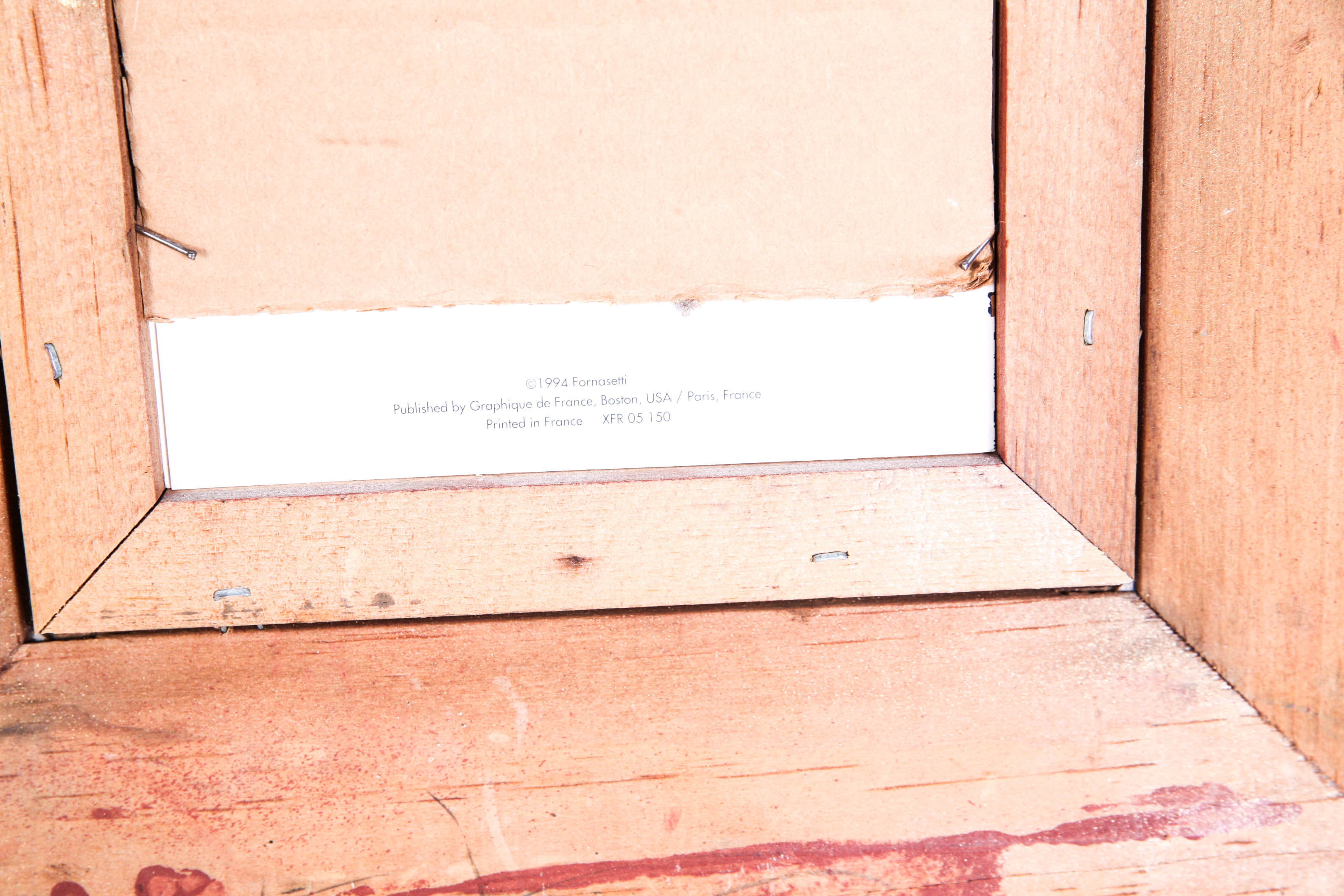 Framed Fornesetti Print