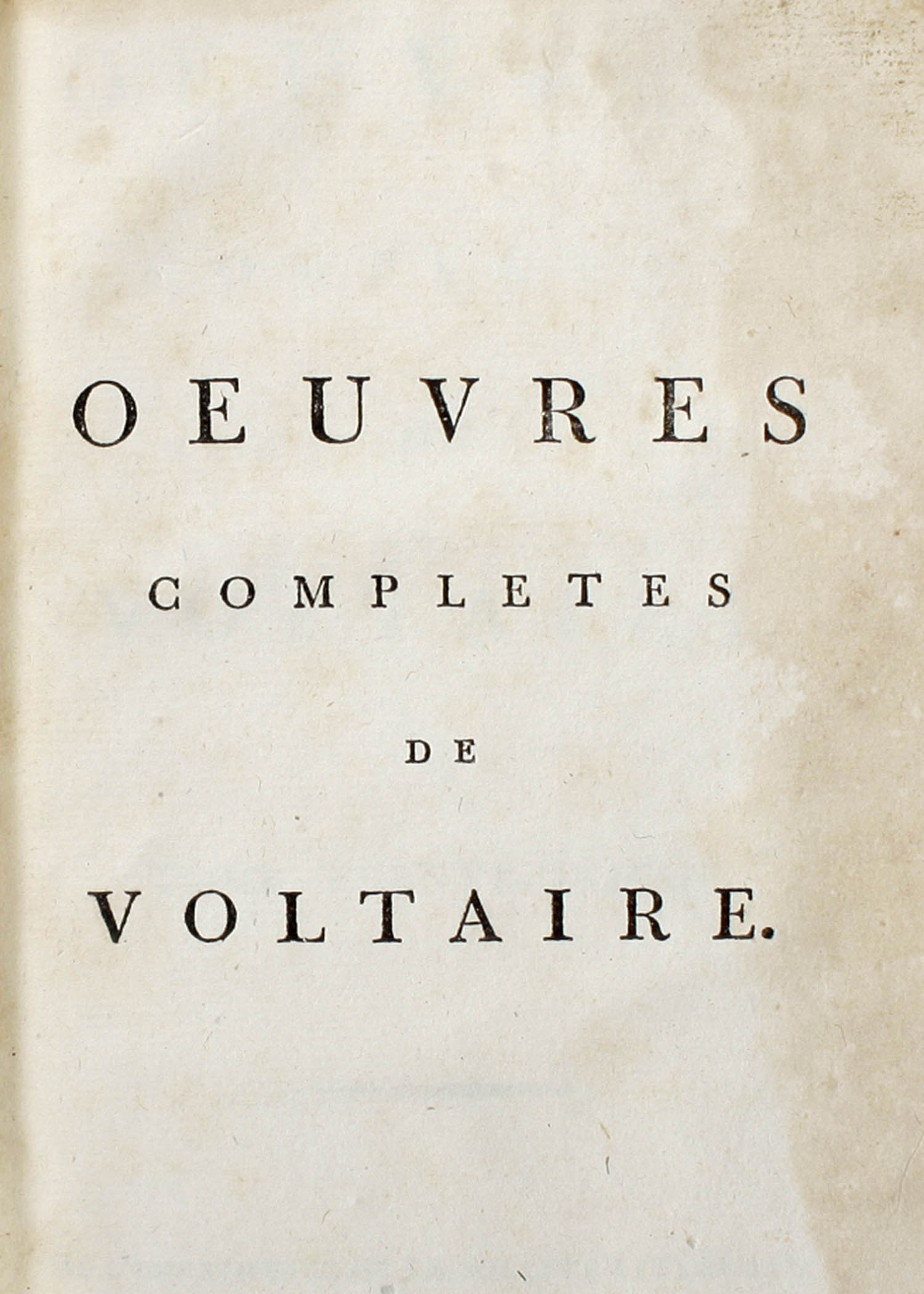 Oeuvres complètes de Voltaire: Physique 31 and Theatre 8