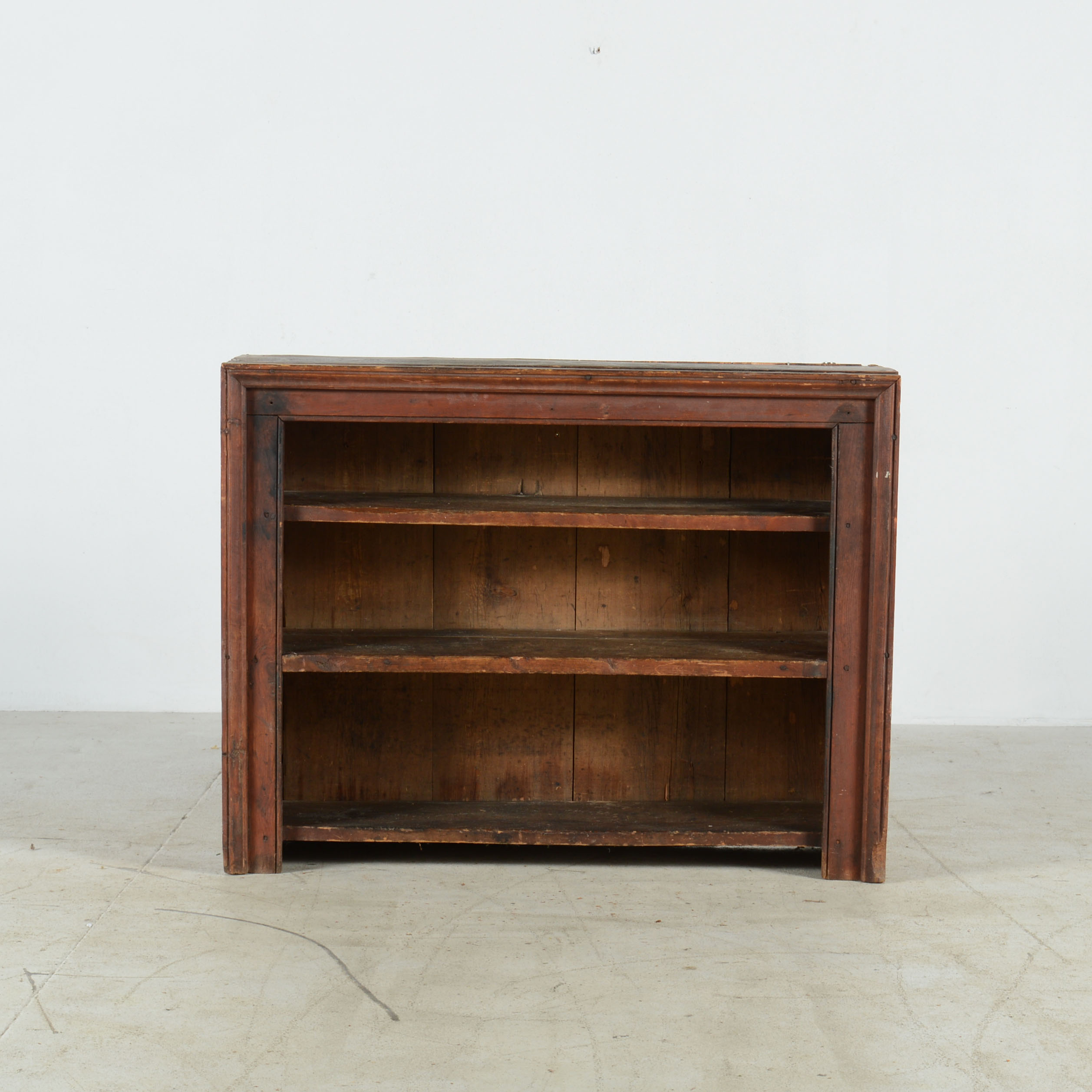 Rustic Oak Shelving Unit