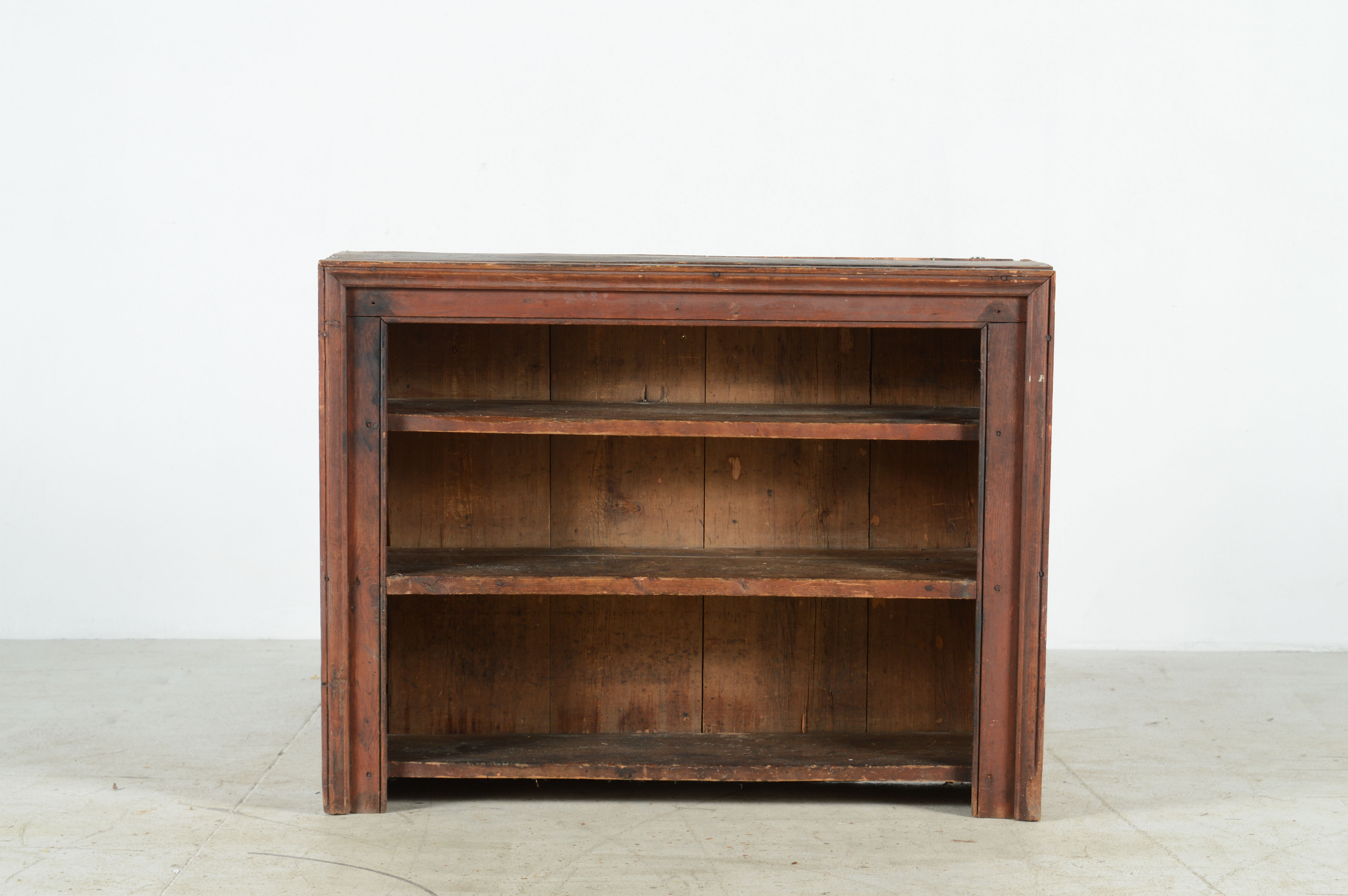 Rustic Oak Shelving Unit