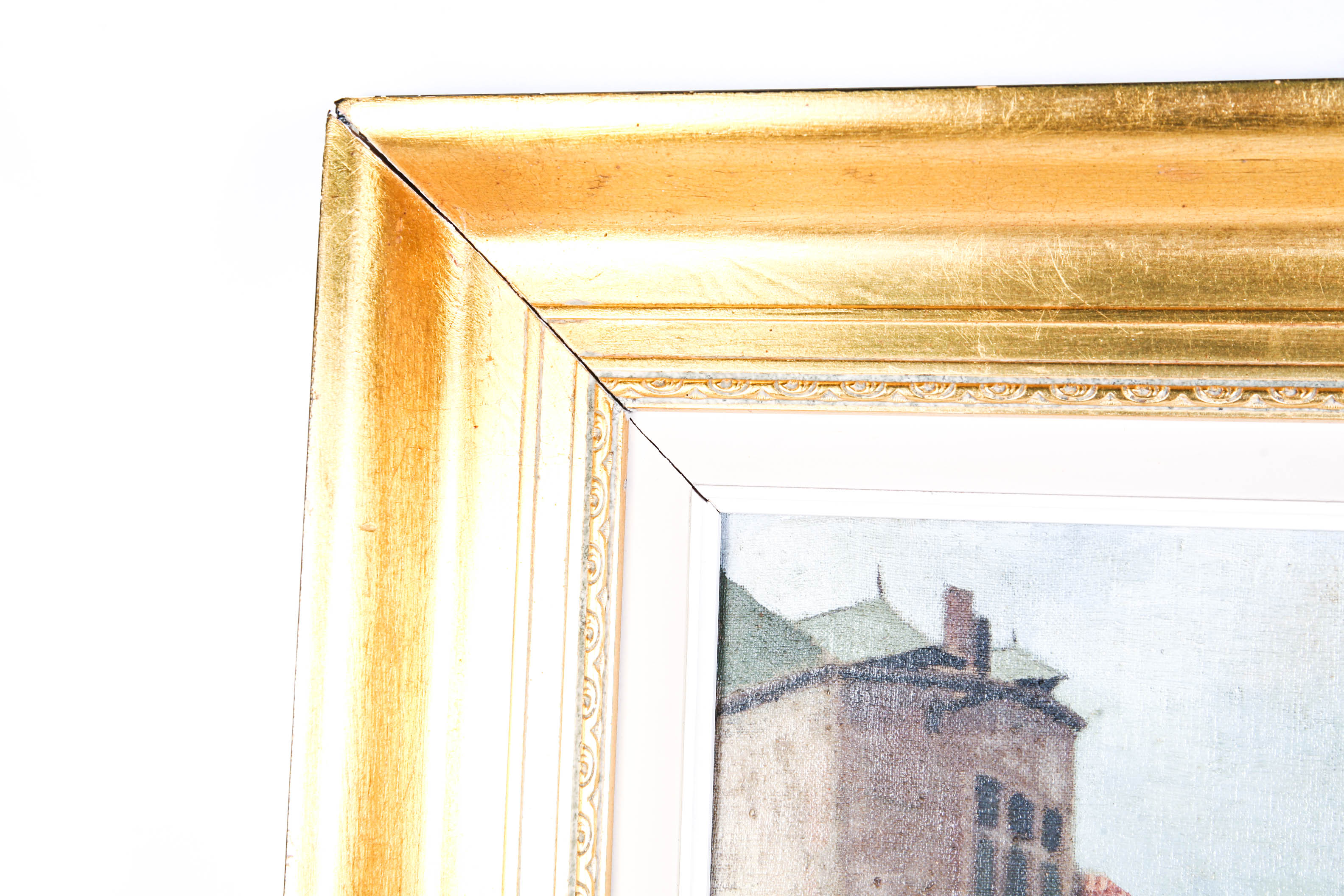 Oil on Canvas Painting by C.H. Stevens 1927