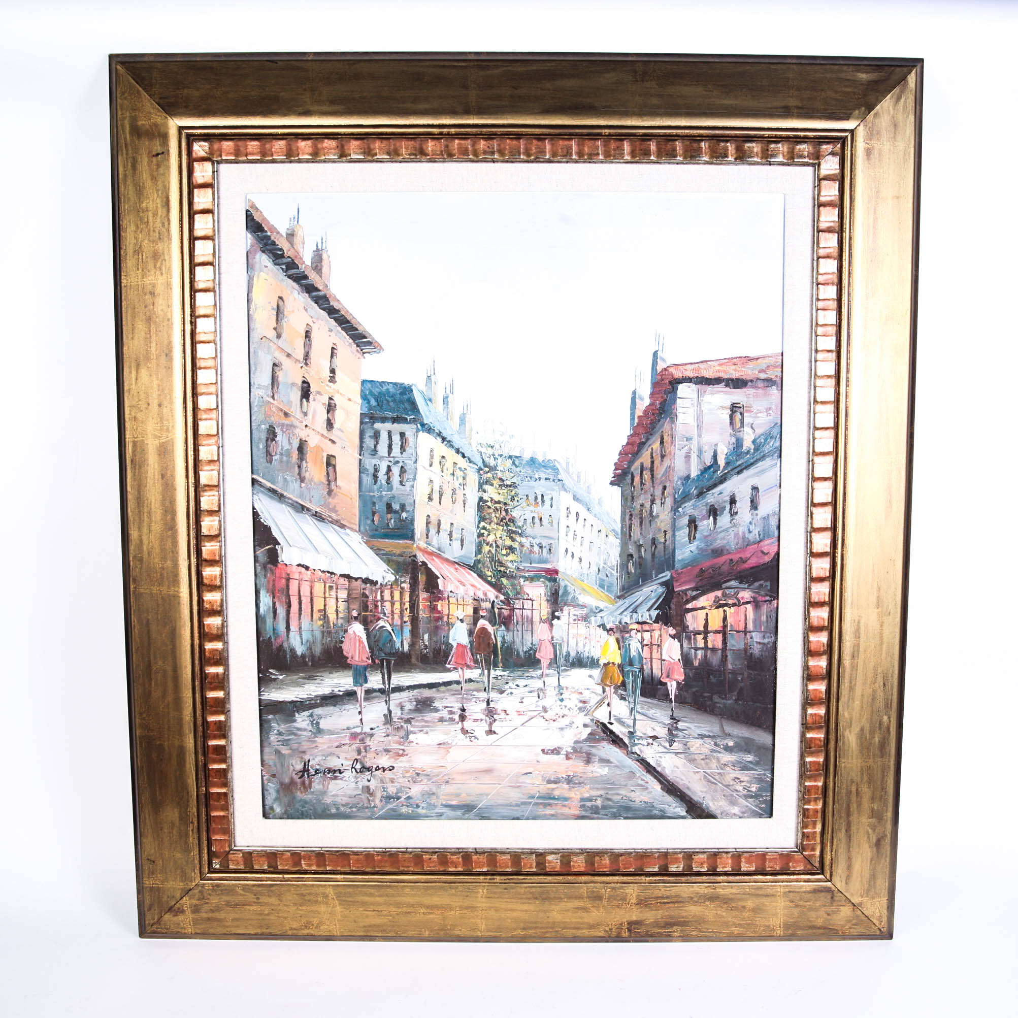 Oil on Canvas Henri Rogers