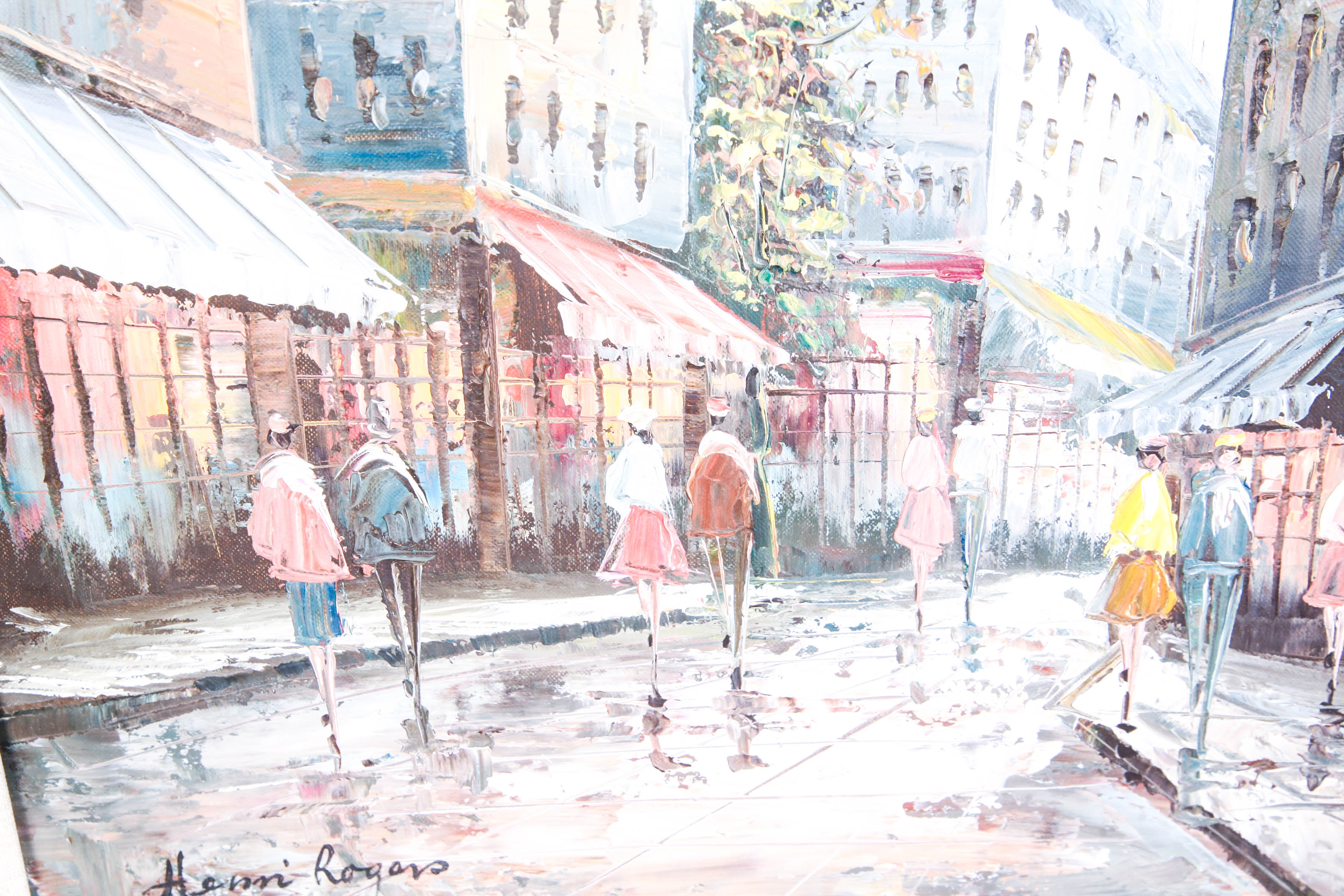 Oil on Canvas Henri Rogers