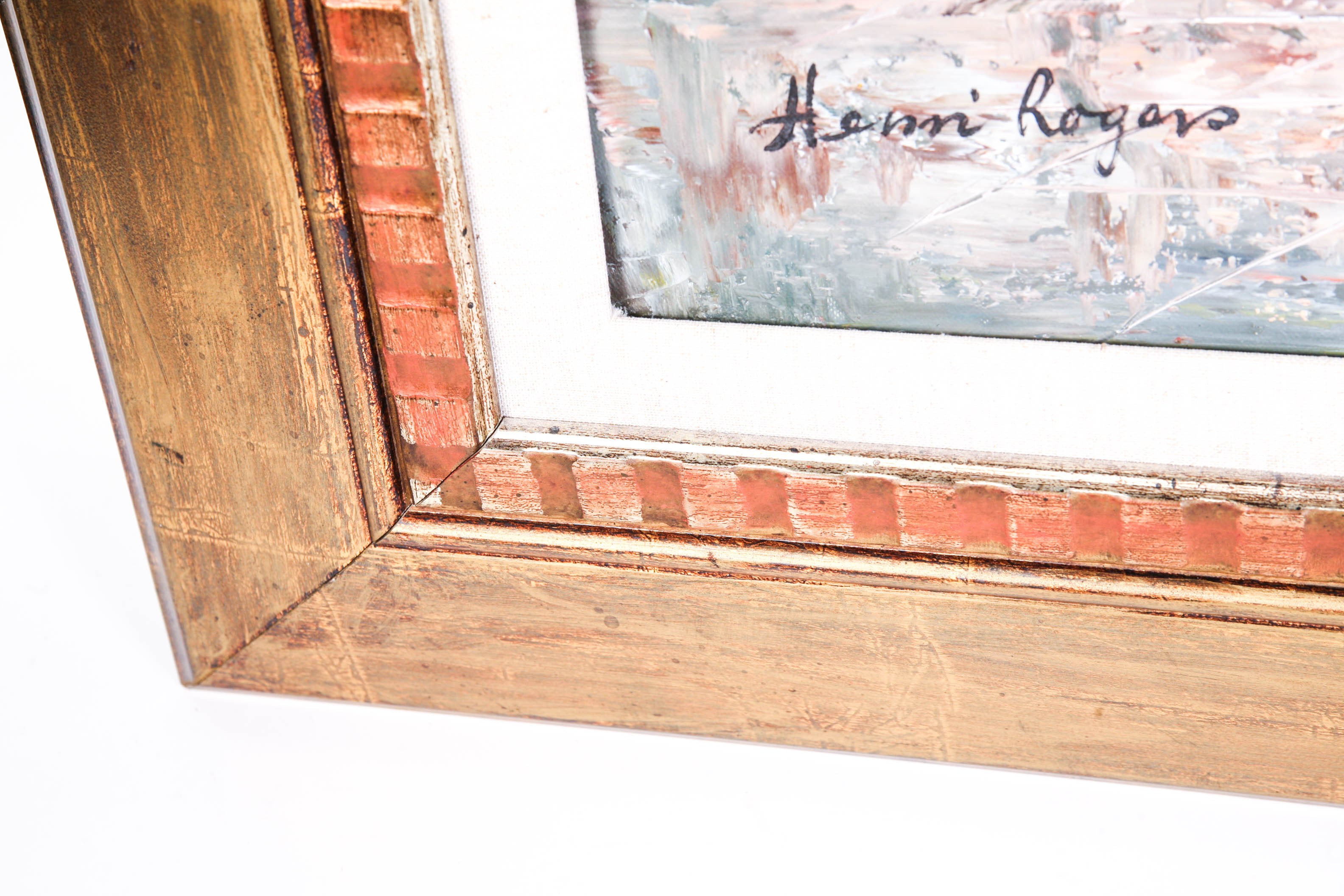 Oil on Canvas Henri Rogers