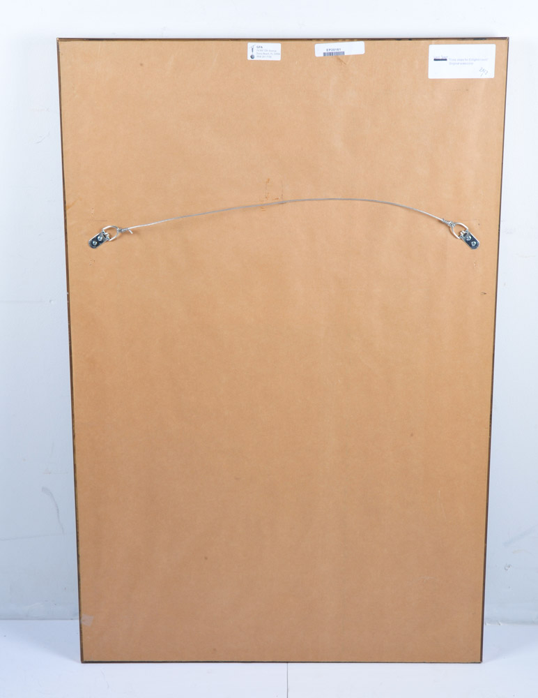 Dorit Levi Original Watercolor "Three Steps for Enlightenment"