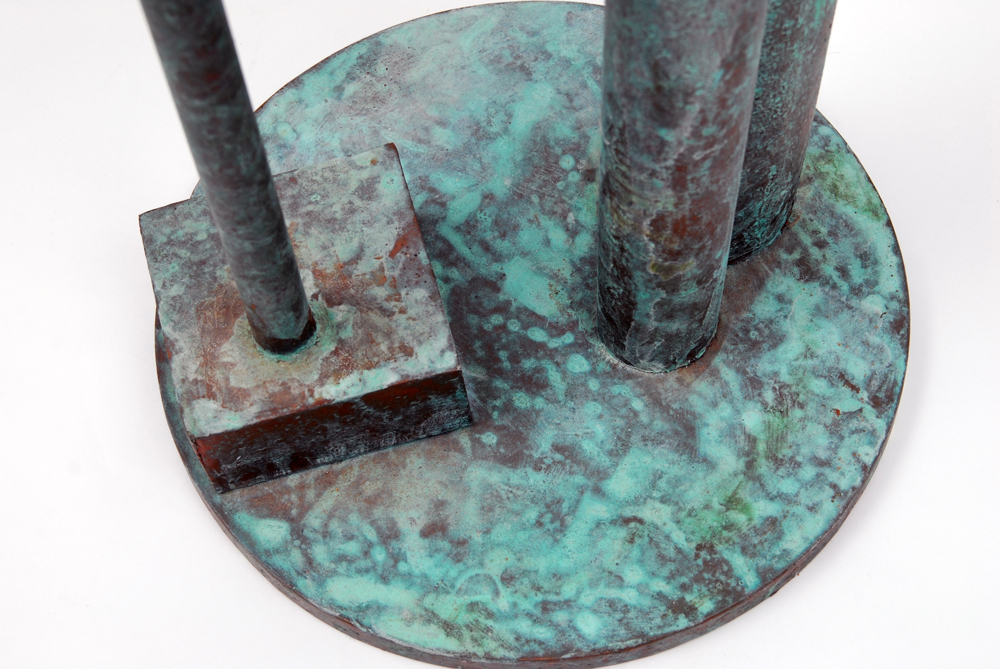 Rima Schulkind "Boxscope" Vertical Wood Sculpture