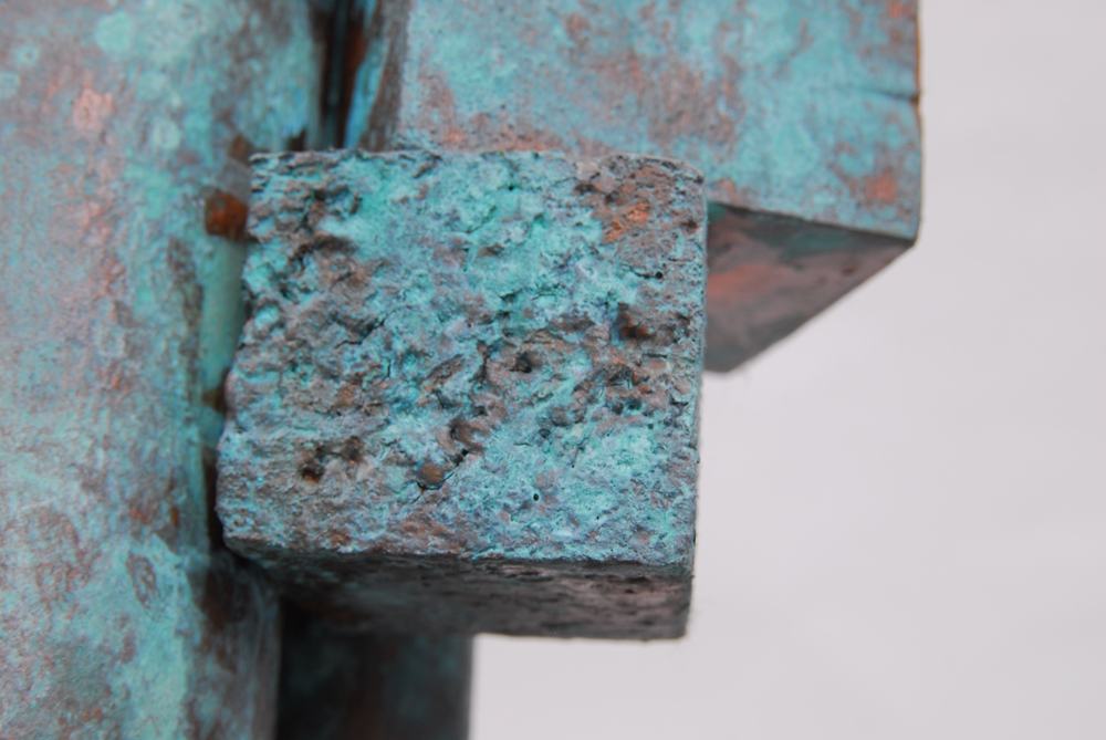 Rima Schulkind "Boxscope" Vertical Wood Sculpture