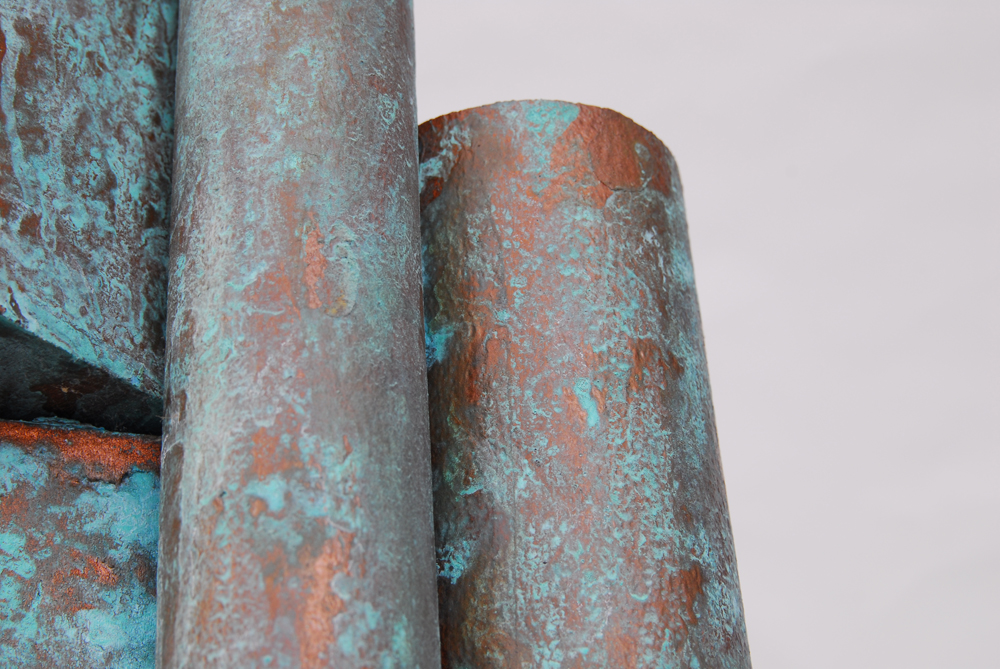 Rima Schulkind "Boxscope" Vertical Wood Sculpture